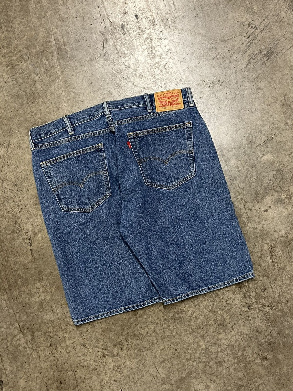 Levi's × Vintage Levi’s jorts baggy fit denim skater streetwear hype rare Size US 38 / EU 54 - 2 Thumbnail
