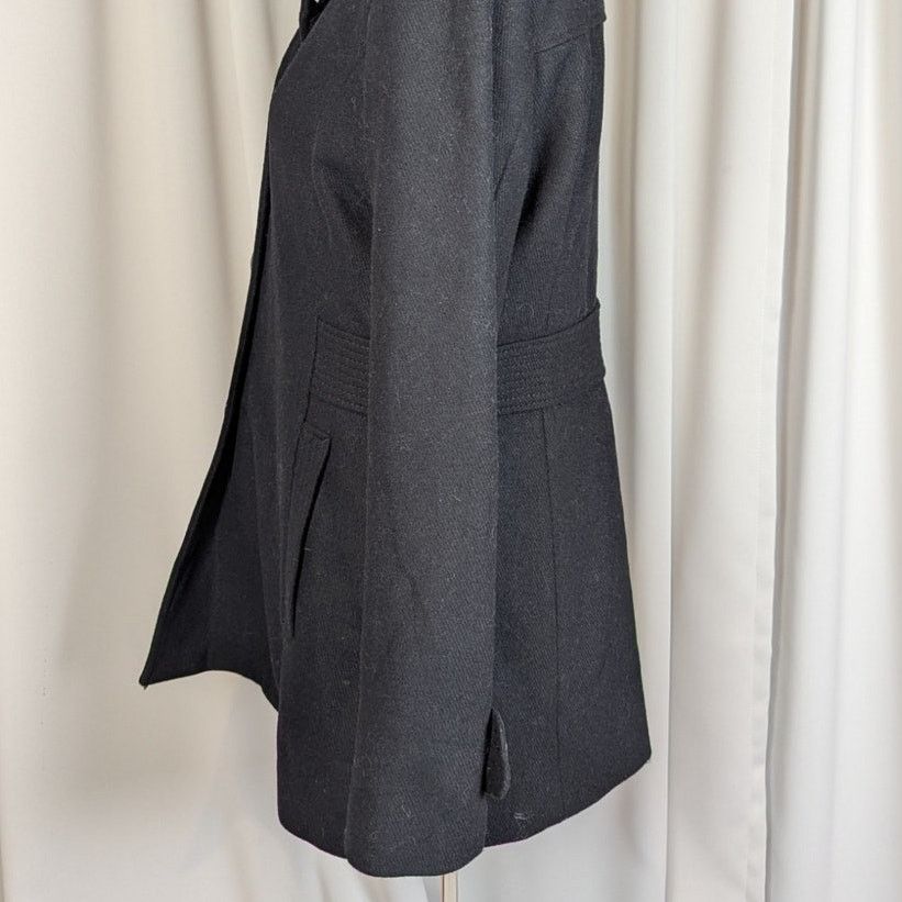 Kenneth Cole Kenneth Cole Wool Blend Overcoat Black Size 10 Size L / US 10 / IT 46 - 11 Thumbnail