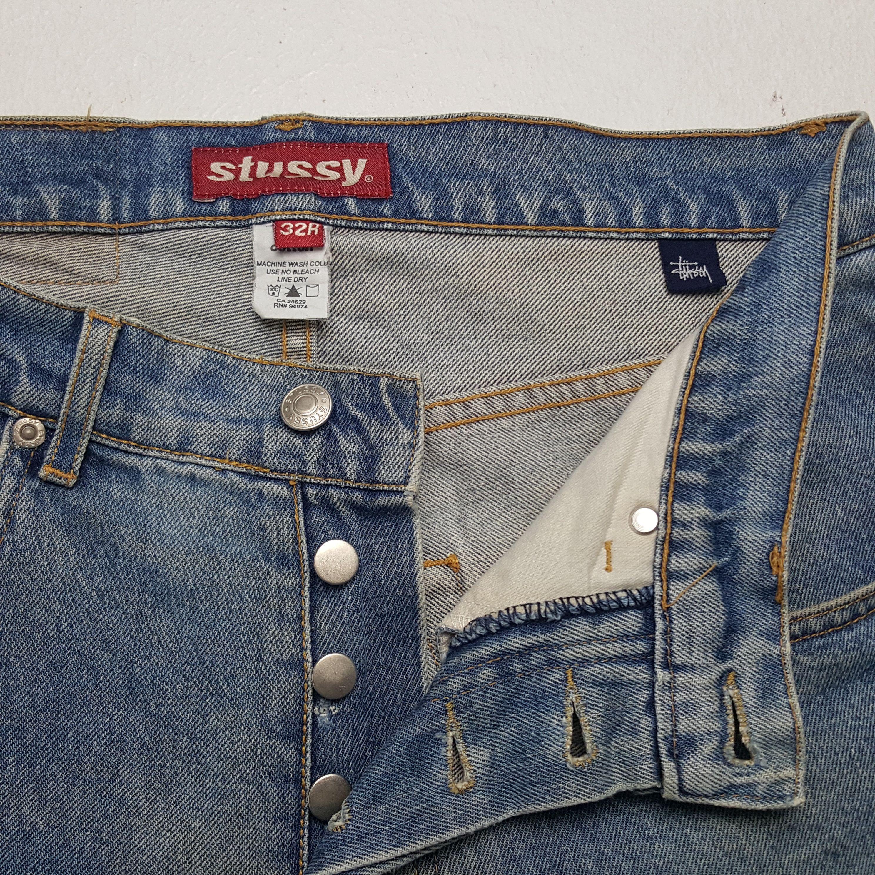 Stussy × Vintage Vintage Stussy Streetwear Style Denim Jeans Size US 32 / EU 48 - 7 Thumbnail