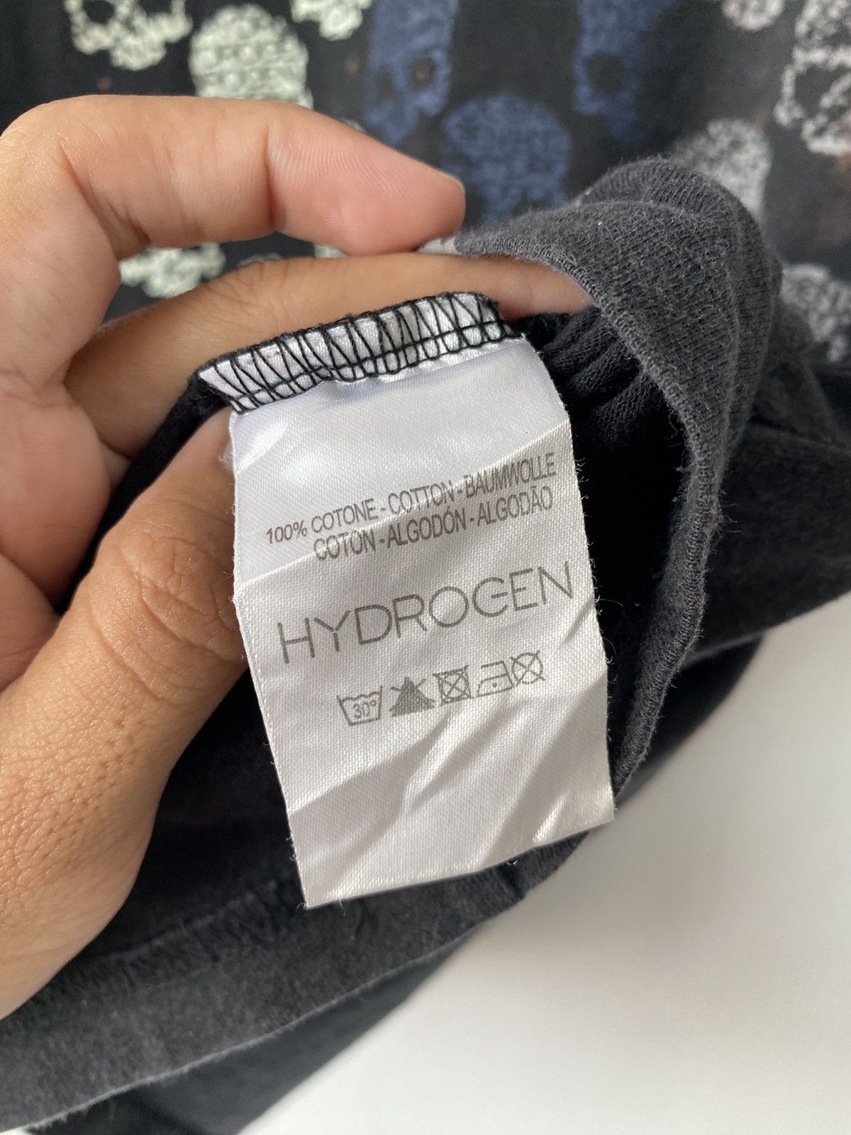 HYDROGEN × Vintage Hydrogen Skull T-shirt Size US S / EU 44-46 / 1 - 9 Thumbnail