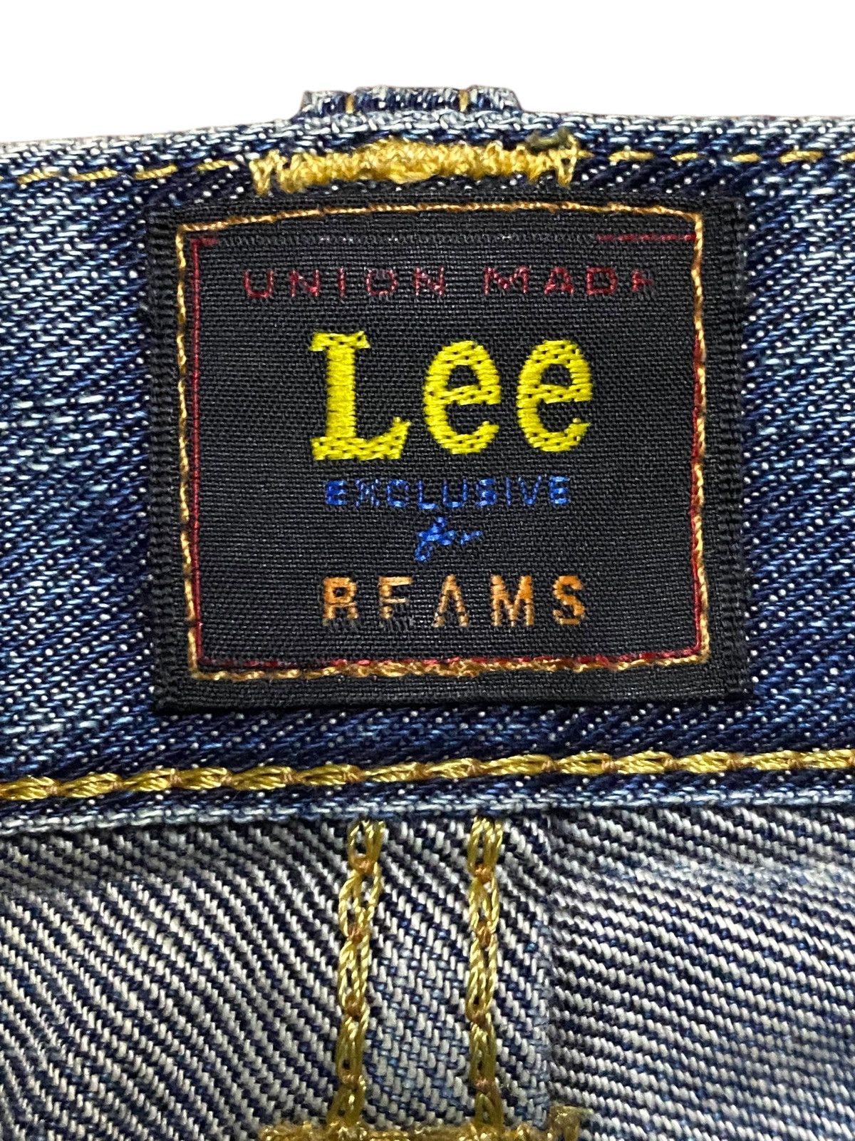 PPFM Vintage Lee Exclusive For RFAMS Faded Wash Loose Jeans Size US 35 - 9 Thumbnail