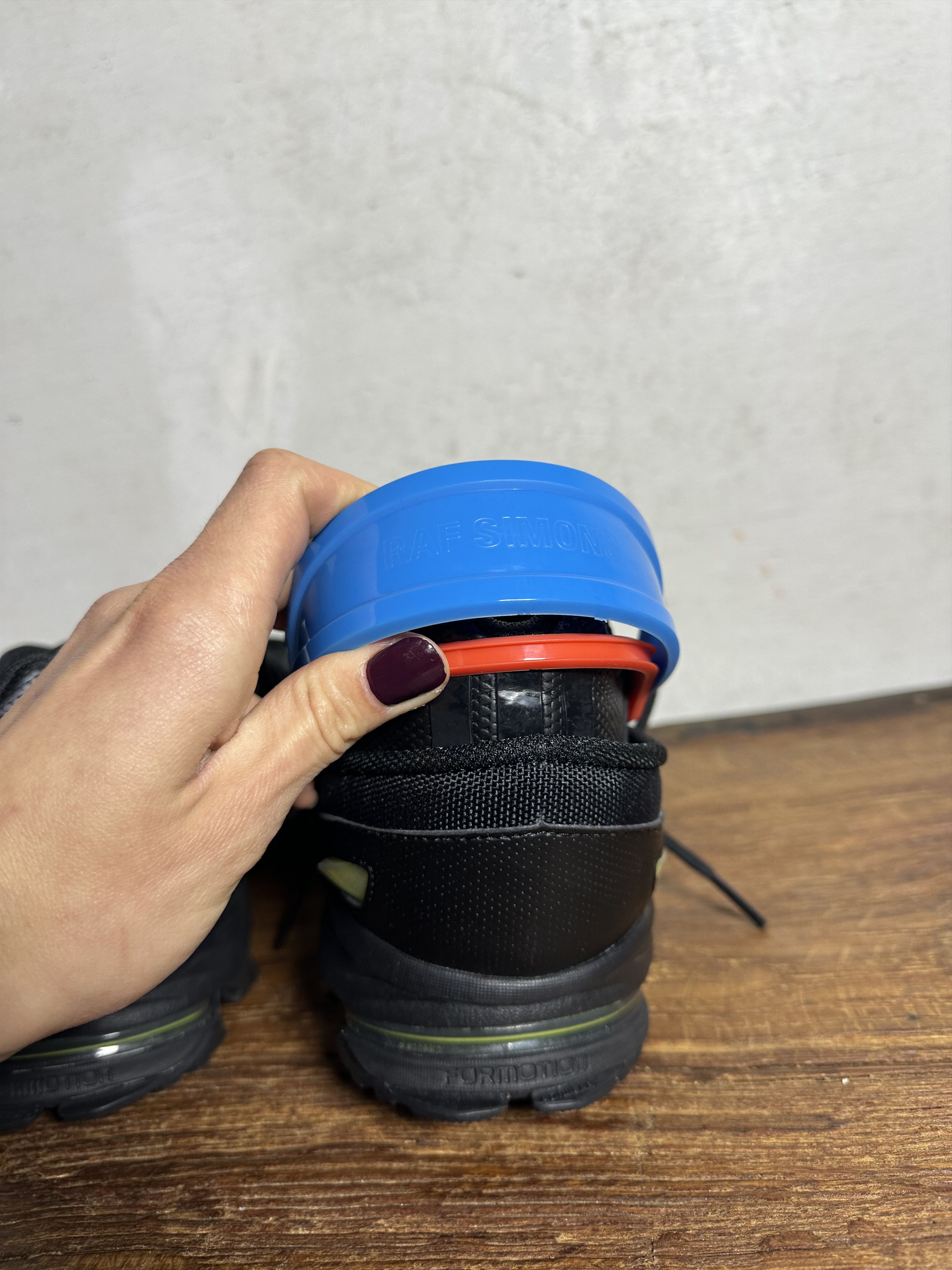 Adidas × Raf Simons EXTREMELY RARE Raf Simons Response Black Blue Trail 2 Size US 6.5 / EU 39-40 - 10 Thumbnail