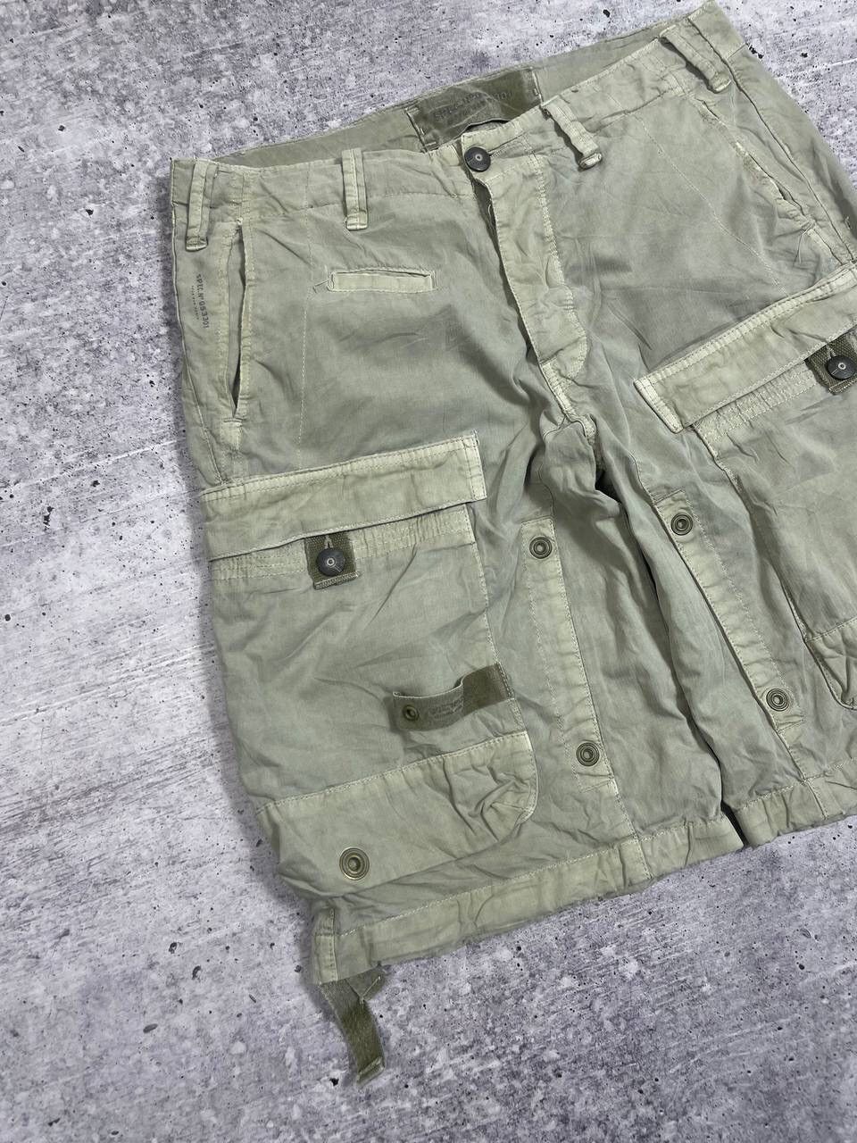 G-Star Vintage G Star Raw Cargo Military Style Shorts Y2K Size US 32 / EU 48 - 5 Thumbnail