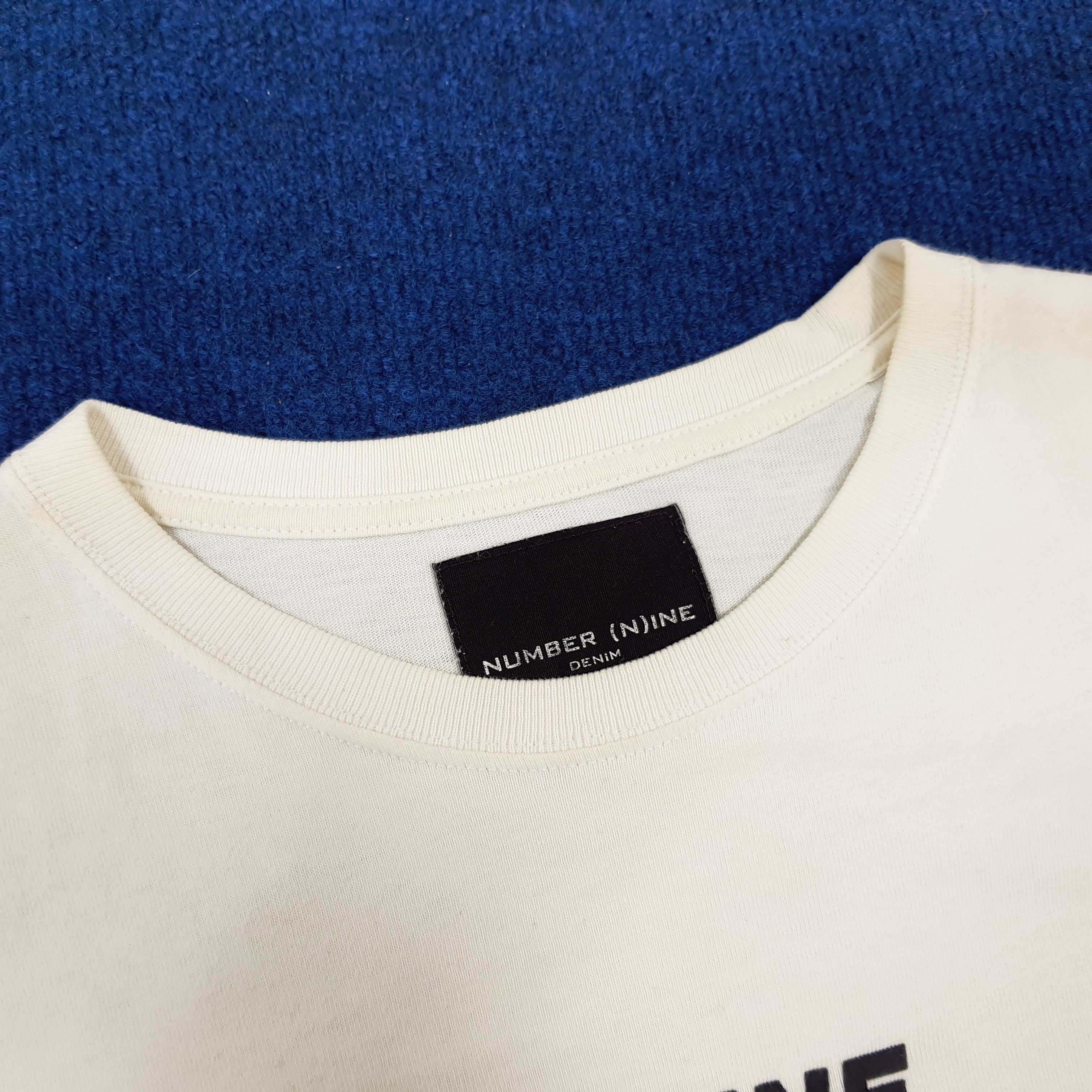 Japanese Brand × Number (N)ine × Vintage Vintage Number Nine Denim Japanese Brand Boxy Tshirt Size US L / EU 52-54 / 3 - 5 Thumbnail