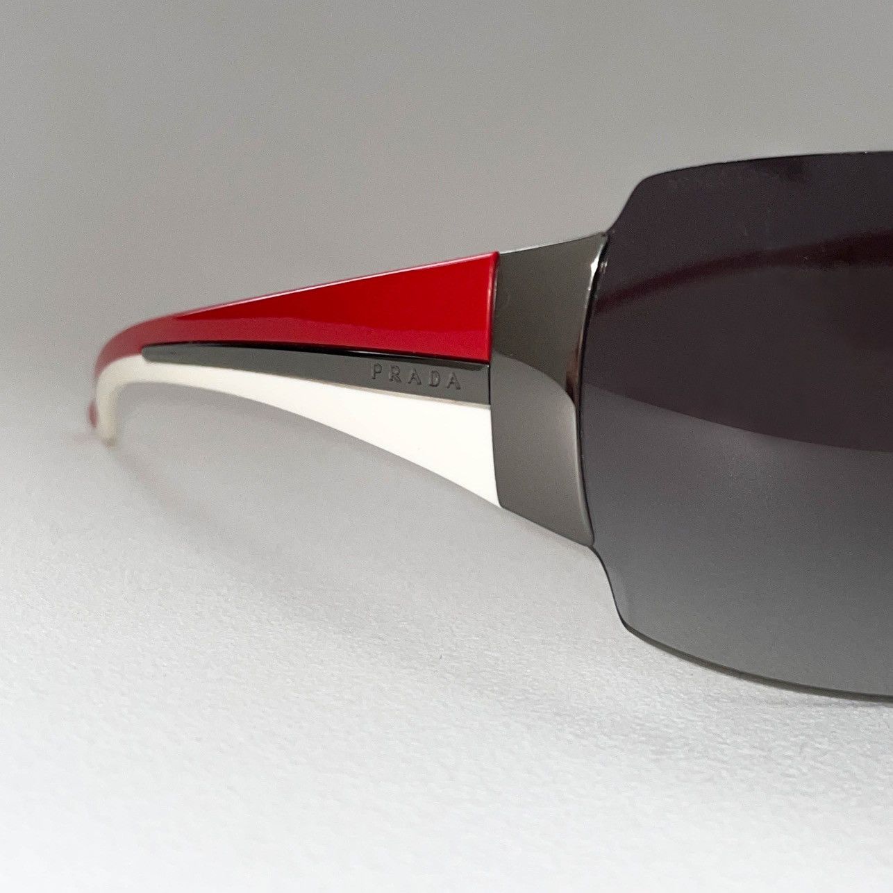 Miu Miu × Prada × Vintage Prada 00’s Vintage Mask Sunglasses Size ONE SIZE - 5 Thumbnail