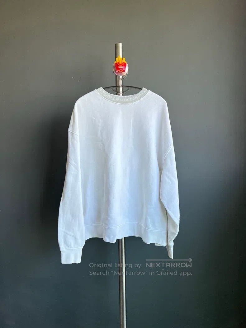 Acne Studios Acne Studios White Sweatshirt Size S / US 4 / IT 40 - 1 Thumbnail