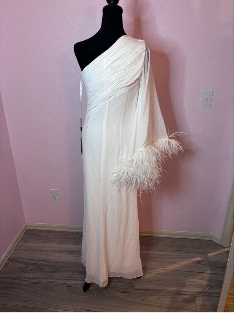 Mac Duggal Women Mac Duggal Dress White Size 6 Size M / US 6-8 / IT 42-44 - 6 Thumbnail