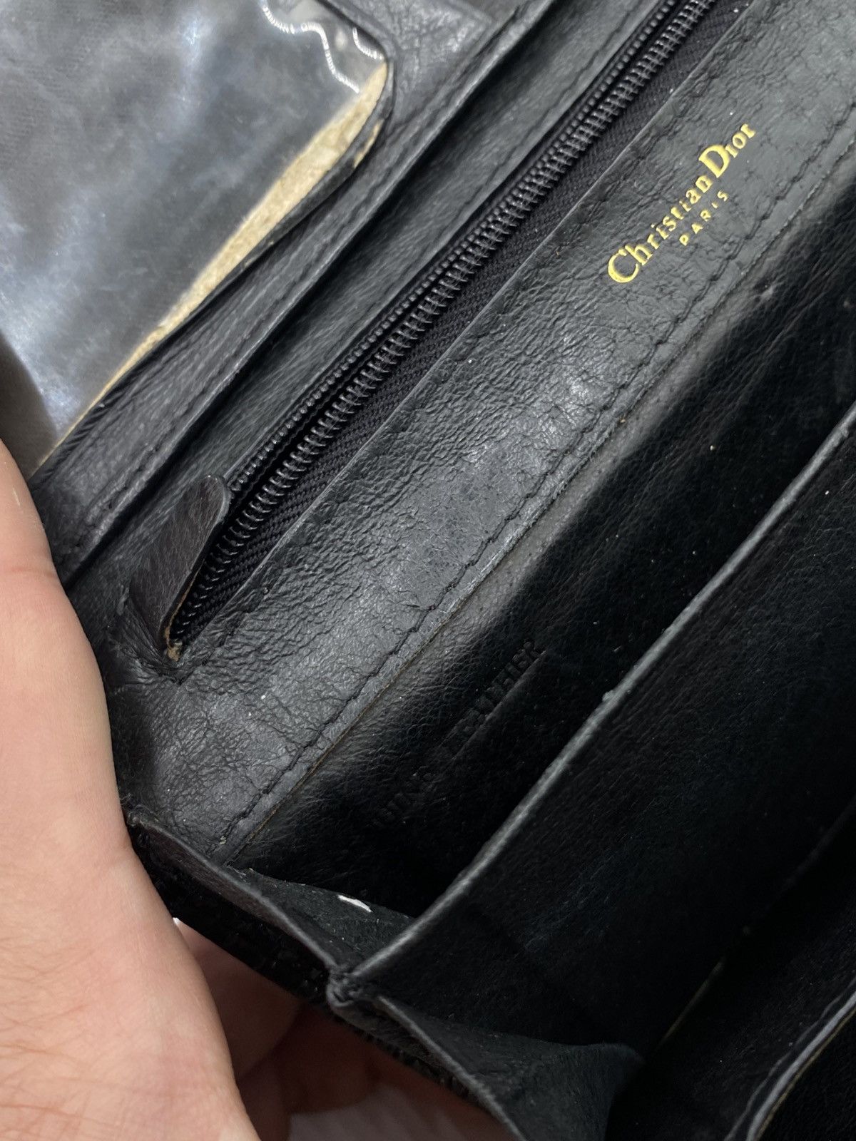 Christian Dior Monsieur Christian Dior vintage leather wallet Size ONE SIZE - 6 Thumbnail