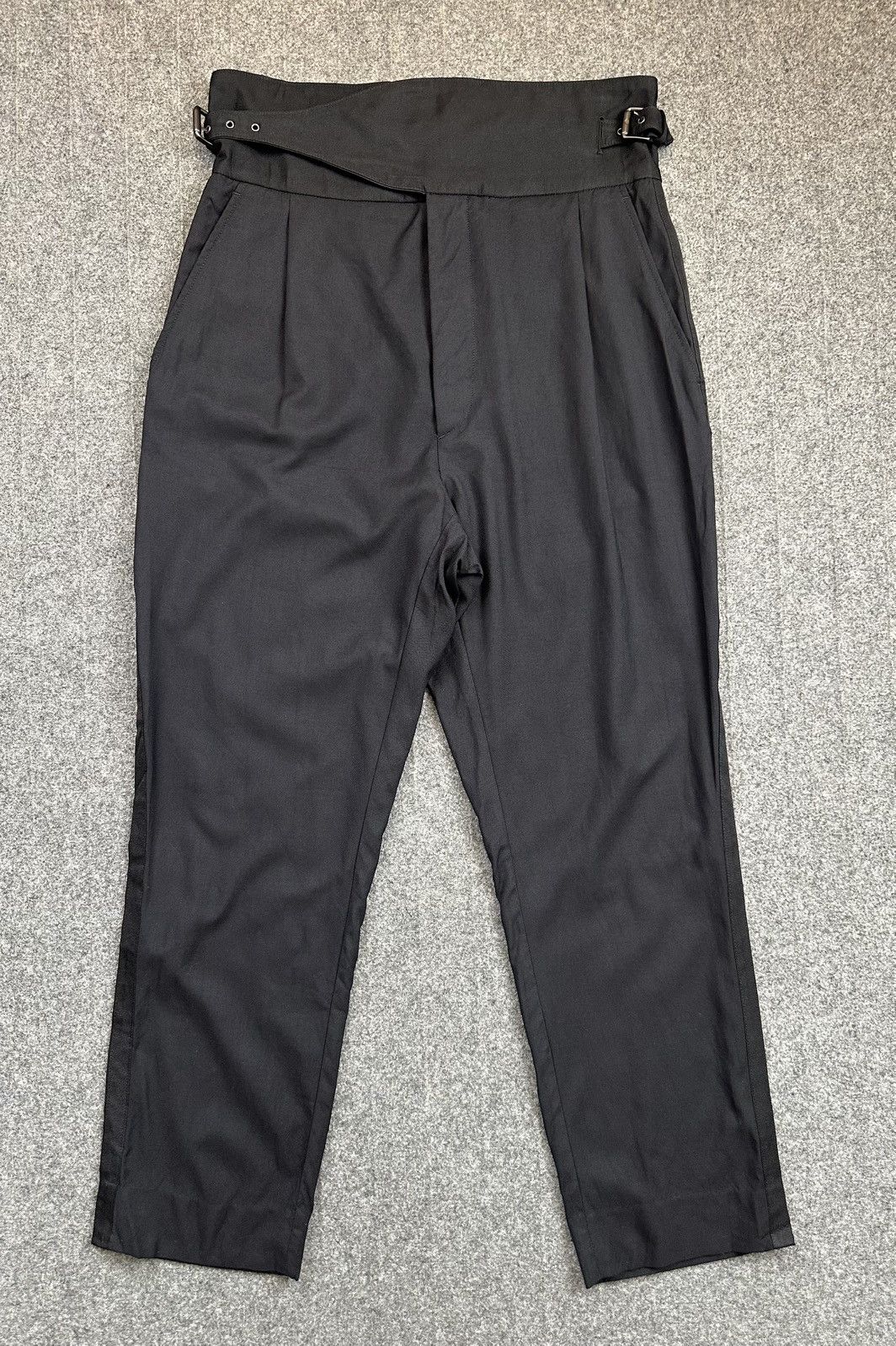 Bottega Veneta Bottega Veneta - Fall 2010 Two way Waist Buckle Strap Pants Size US 32 / EU 48 - 2 Thumbnail