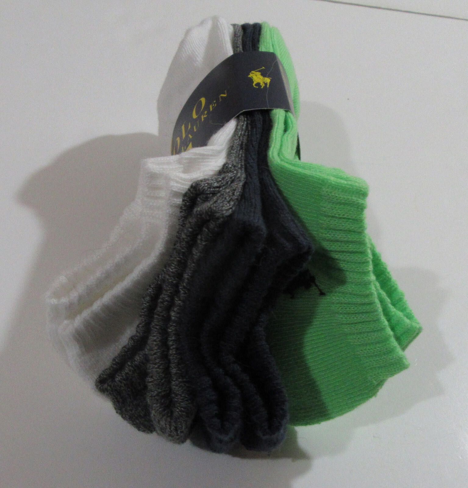 Polo Ralph Lauren Polo Ralph Lauren Mens Low Cut Socks 4 pack Size ONE SIZE - 3 Thumbnail