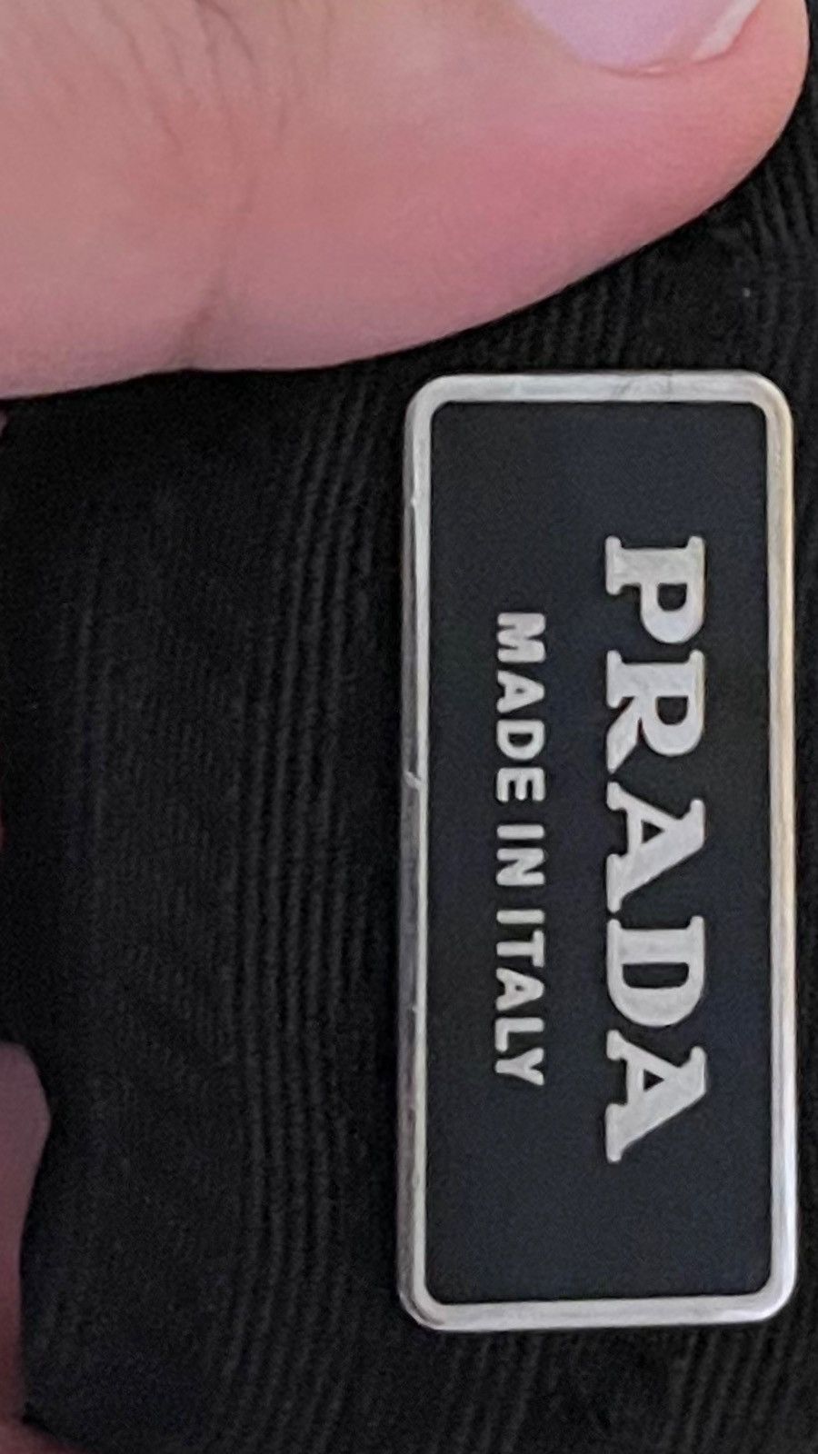 Prada Prada Tessuto Nylon Buckle Baguette Size ONE SIZE - 12 Thumbnail