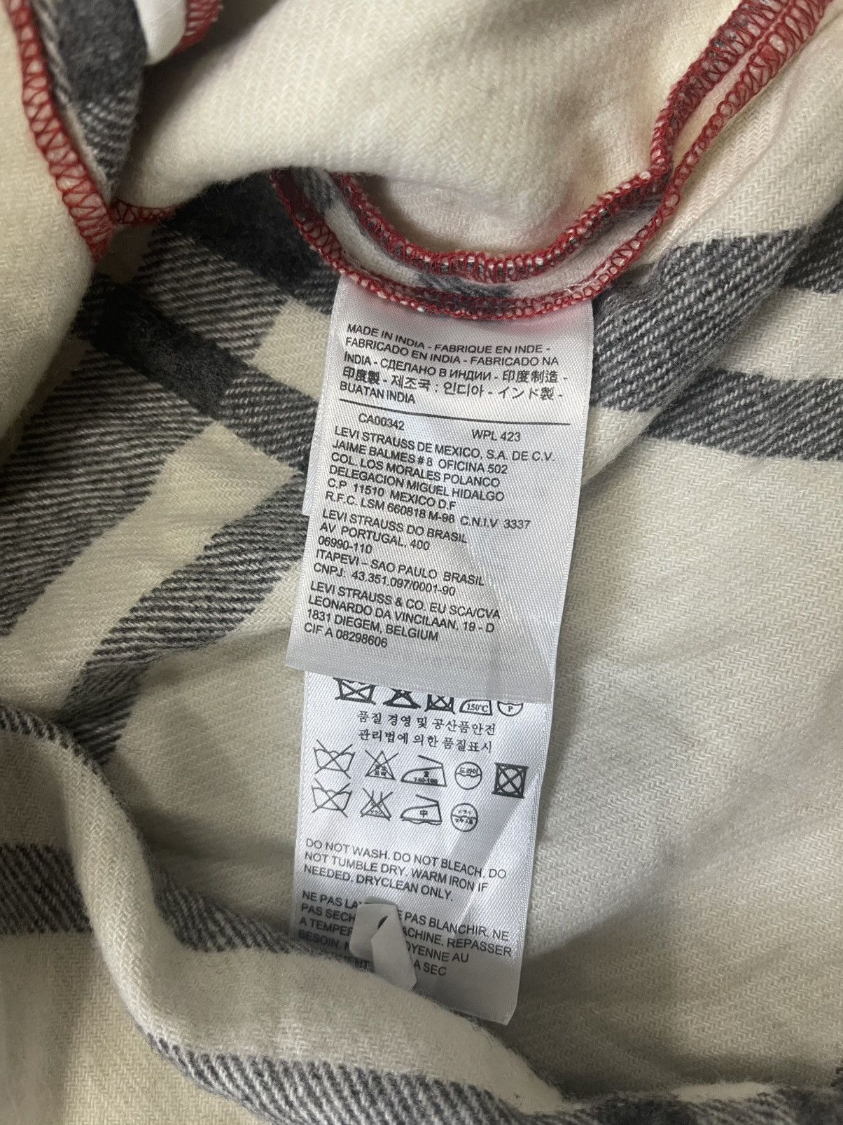 Levi's Vintage Levis Shirt Wool Streetwear Size US S / EU 44-46 / 1 - 8 Thumbnail