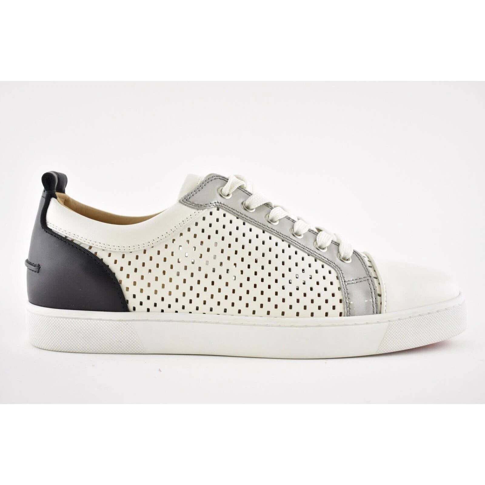 Christian Louboutin Christian Louboutin AC Louis Junior Flat Mens White Black Size US 7 / EU 40 - 2 Thumbnail