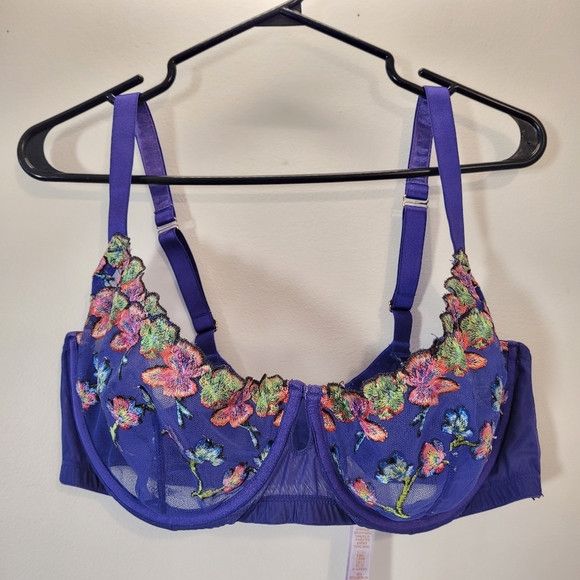 Other Savage X Fenty Western Wildflower Balconette Bra - 40G Size ONE SIZE - 2 Thumbnail
