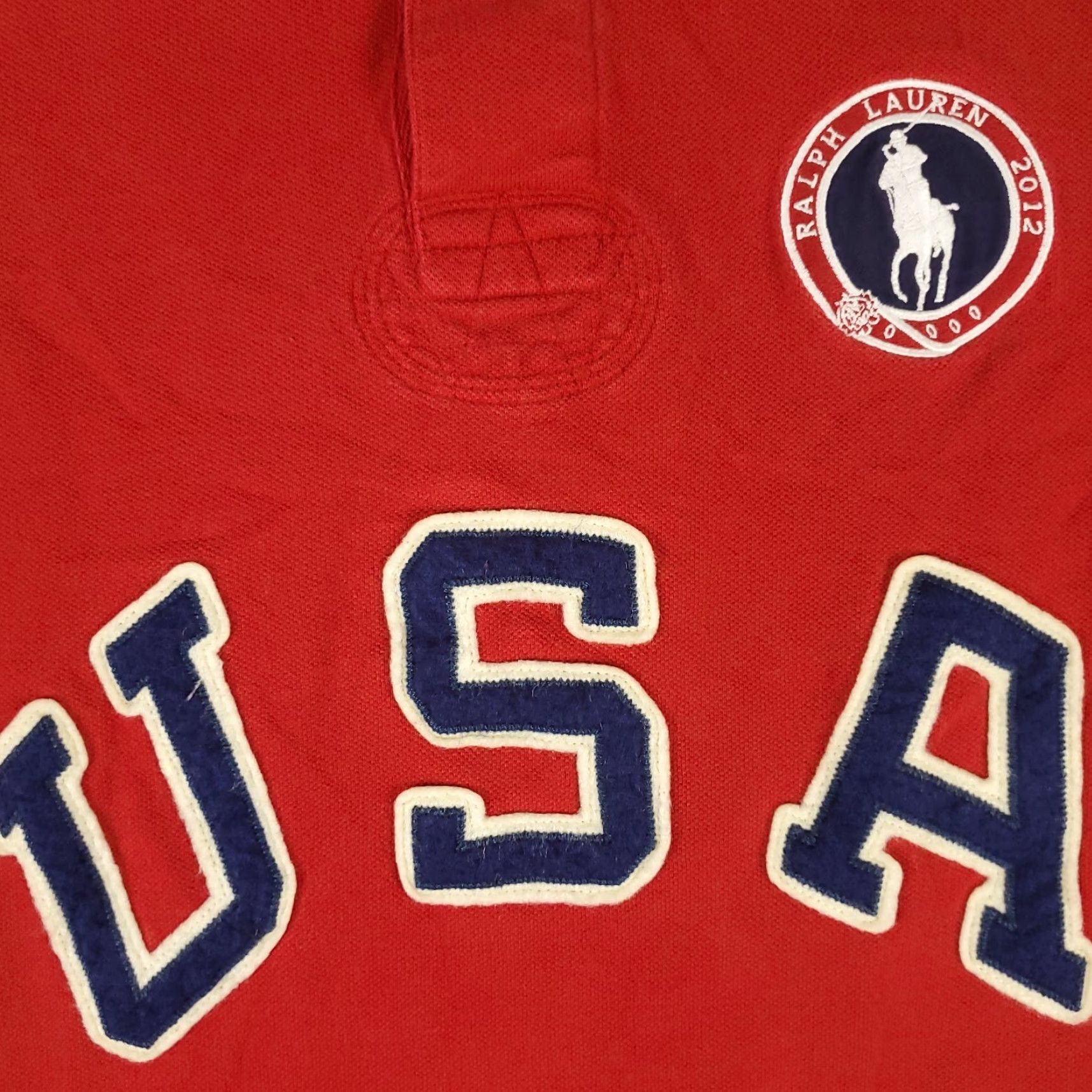 Ralph Lauren Ralph Lauren Polo Shirt Mens M Red USA Olympics 2012 Pony Short Sleeve Polo Shirt Men's Medium Red Olympic 2012 Pony Mens Clothing Size US M / EU 48-50 / 2 - 3 Thumbnail