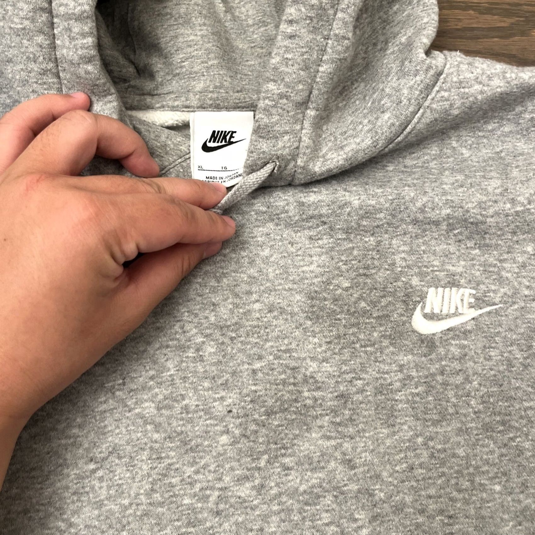 Nike Nike Sportswear Club Fleece Hooded Sweatshirt Mens XL Gray Pullover BV2654-063 Size US XL / EU 56 / 4 - 2 Thumbnail