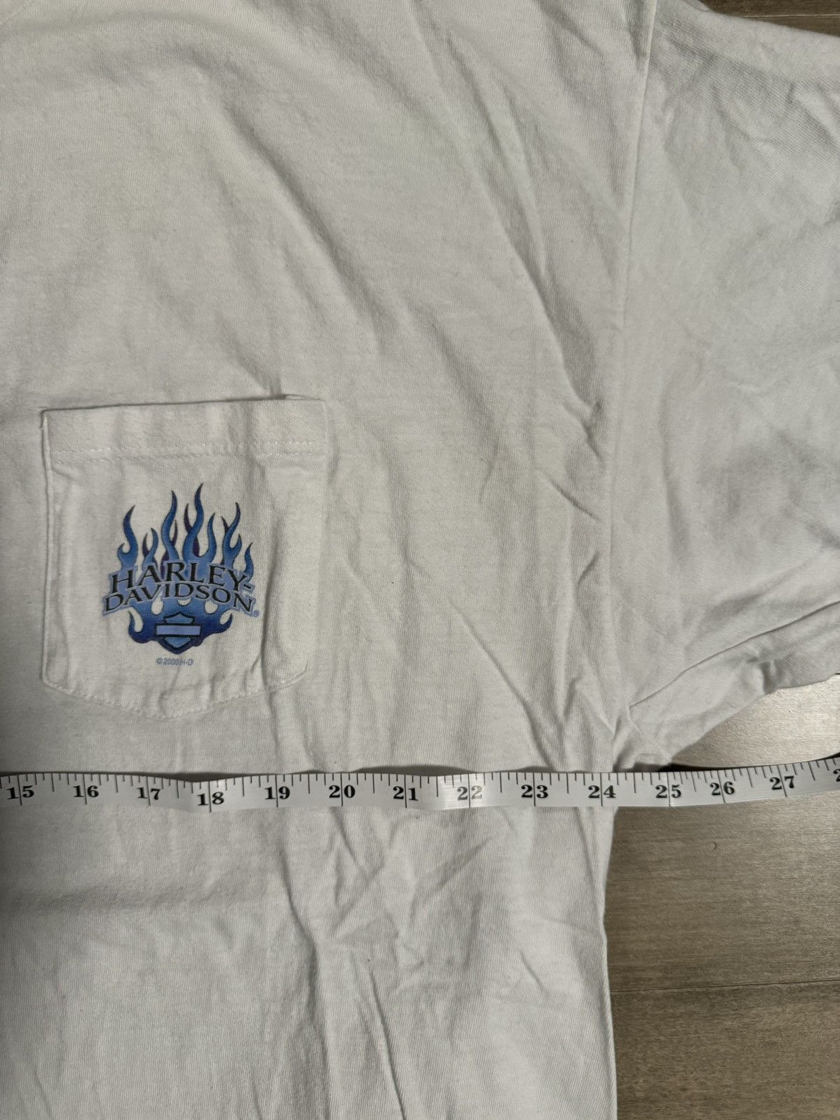 Harley Davidson × Vintage Vintage Harley Davidson T shirt! Size US XL / EU 56 / 4 - 6 Thumbnail