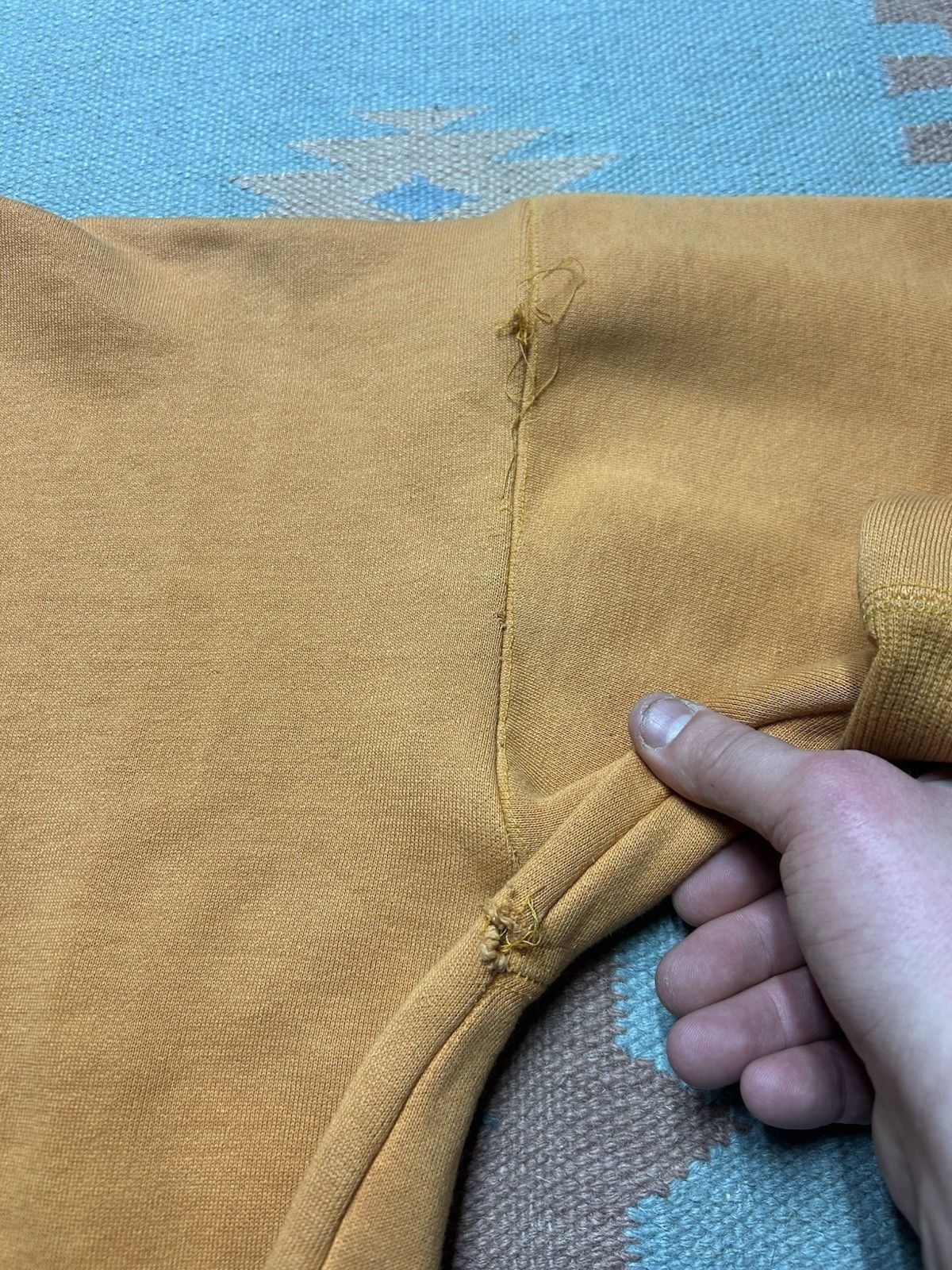 Vintage Vintage pullover sweatshirt blank heavy cotton boxy XXL/3XL Size US XXL / EU 58 / 5 - 5 Thumbnail
