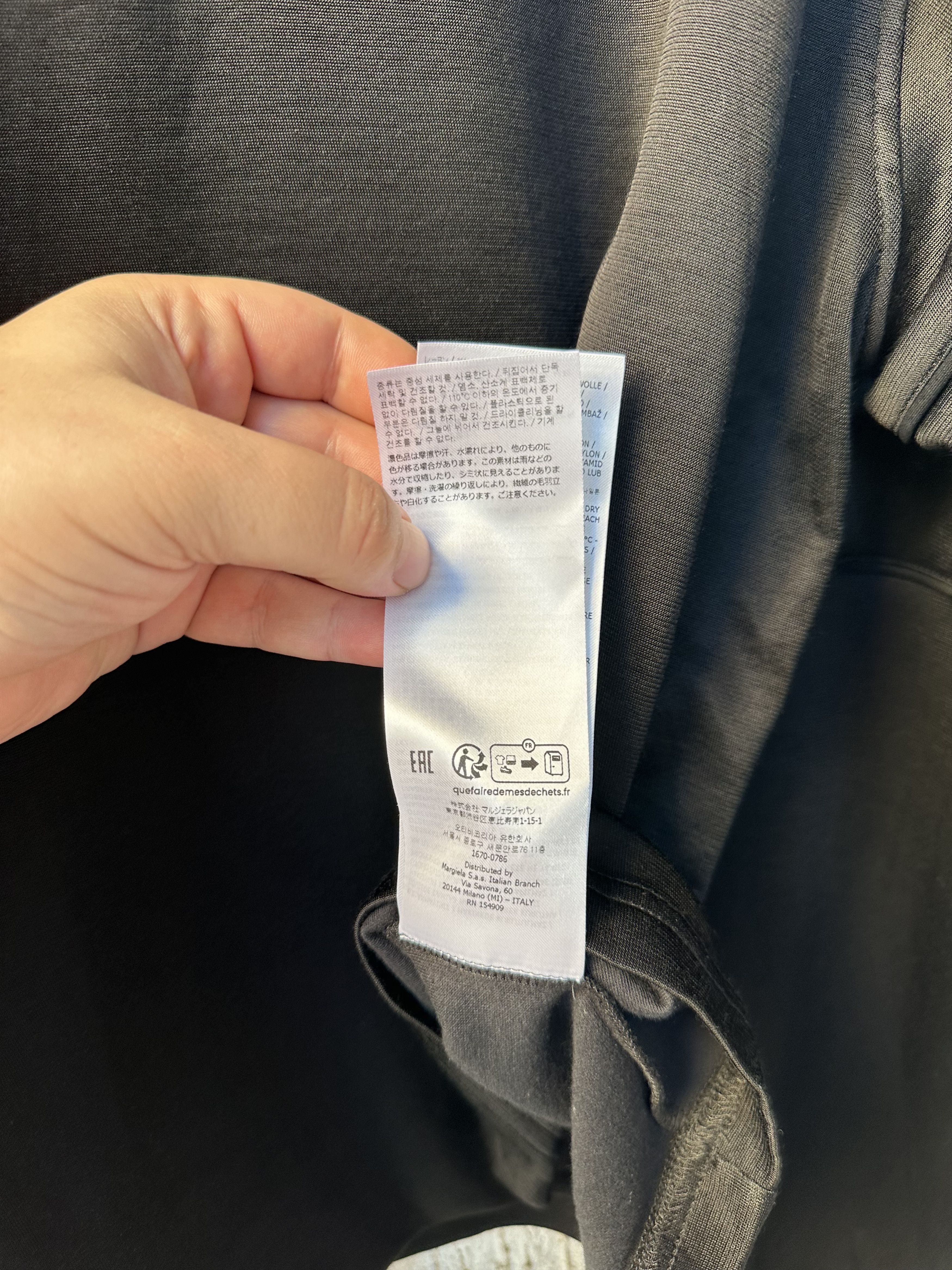 Maison Margiela numbers-motif half-zip track top Size US M / EU 48-50 / 2 - 8 Thumbnail