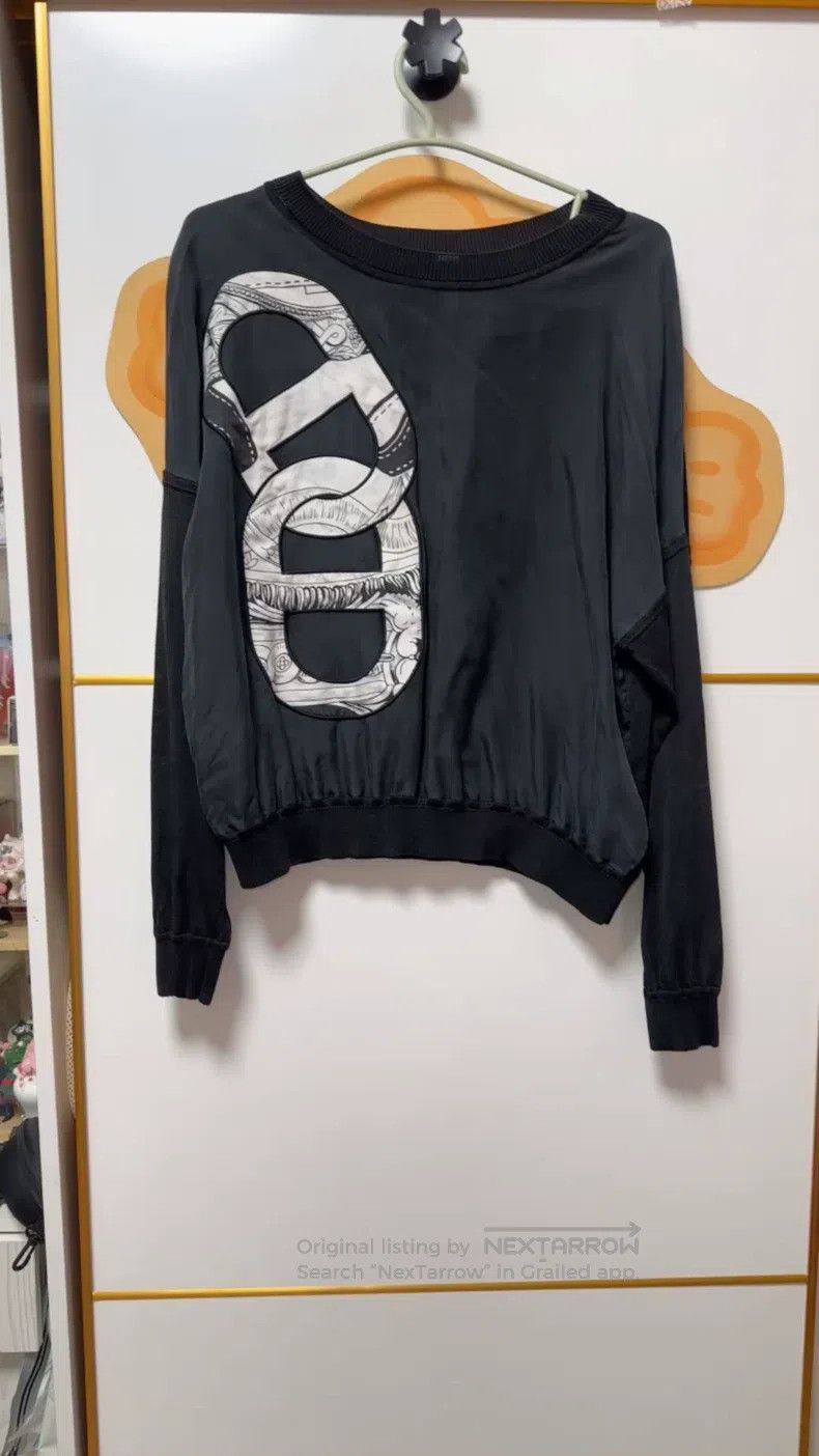 Hermes Hermes Black long sleeve crewneck Size XS / US 0-2 / IT 36-38 - 1 Thumbnail