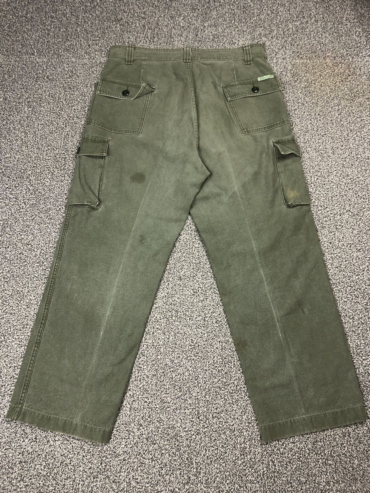 Japanese Brand Vintage Faded Japanese Brands Army Cargopants Size US 34 / EU 50 - 10 Thumbnail