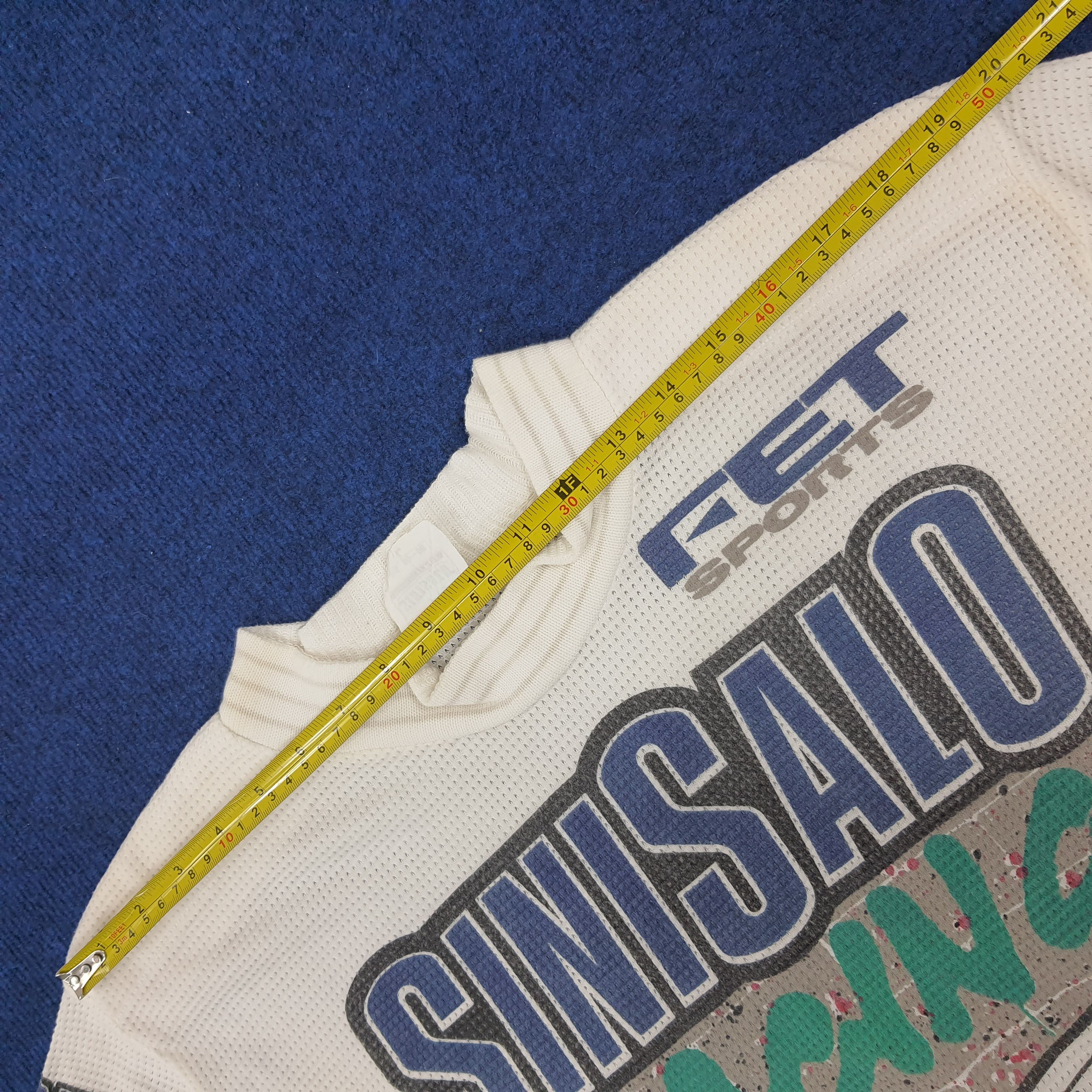 Vintage Vintage SINISALO Racing World Wild 80s Motorsports Tshirt Size US M / EU 48-50 / 2 - 12 Thumbnail