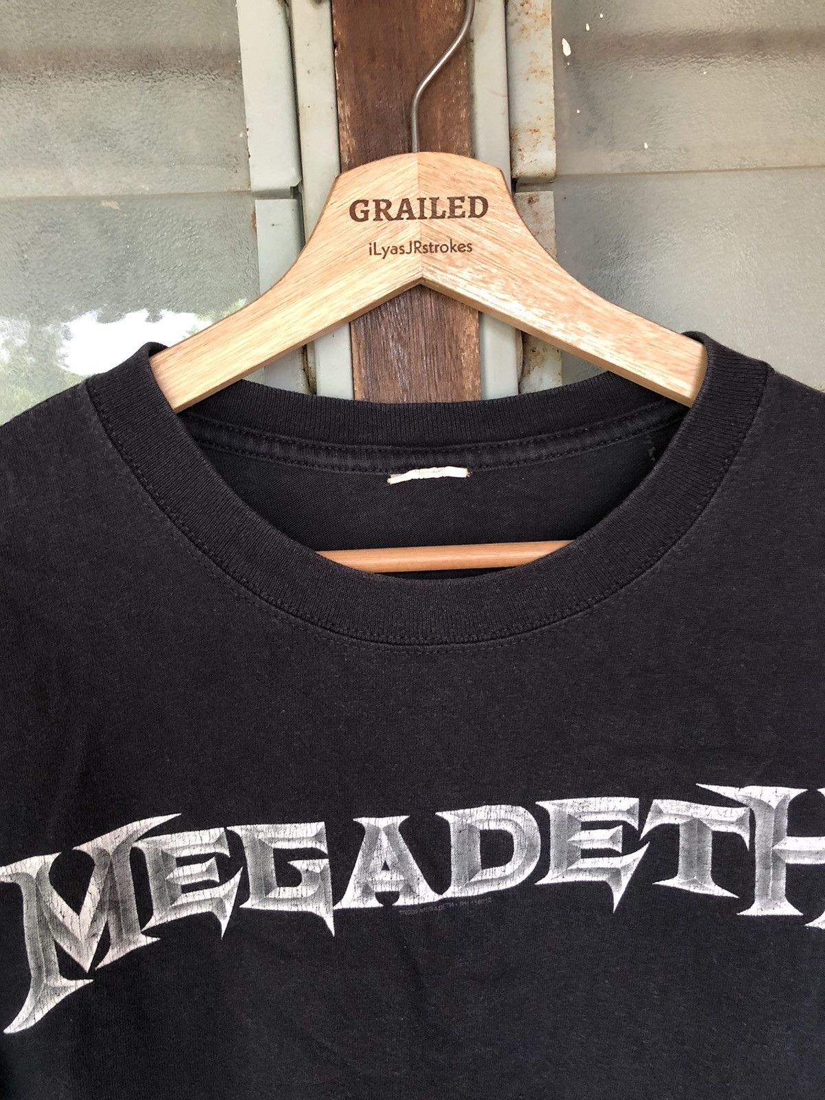 Band Tees Vintage Megadeth Rock Band Spellout Logo Shirt Tee Size US M / EU 48-50 / 2 - 3 Thumbnail