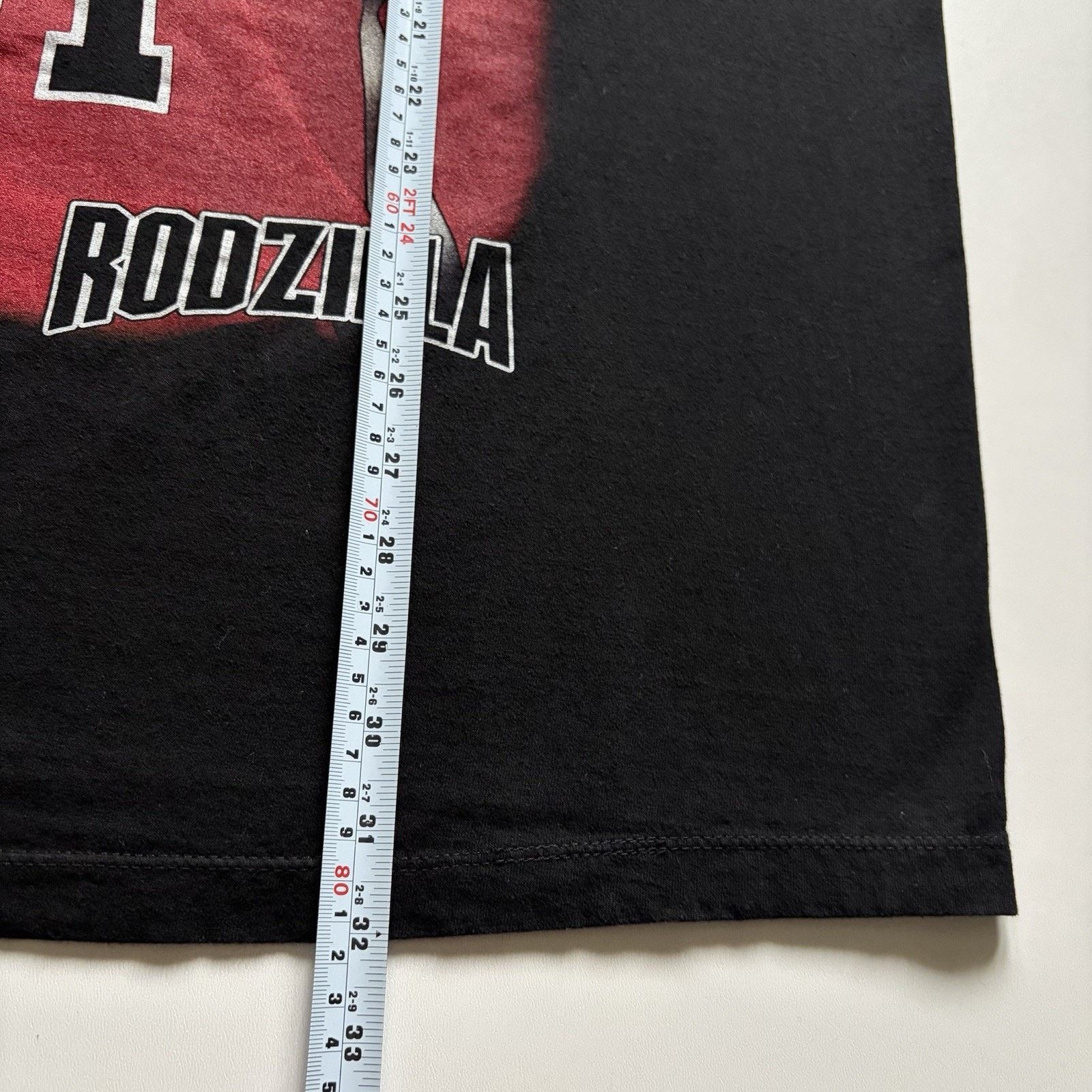 NBA × Vintage Vintage Dennis Rodman Shirt 2XL Black Bootleg Chicago Bulls Size US XL / EU 56 / 4 - 7 Thumbnail