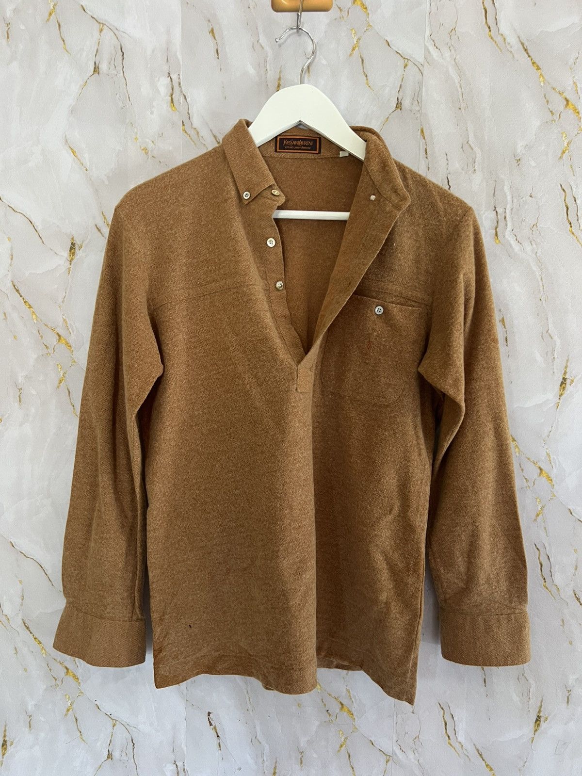 Yves Saint Laurent YSL LONG SLEEVE T-SHIRT Size US M / EU 48-50 / 2 - 3 Thumbnail