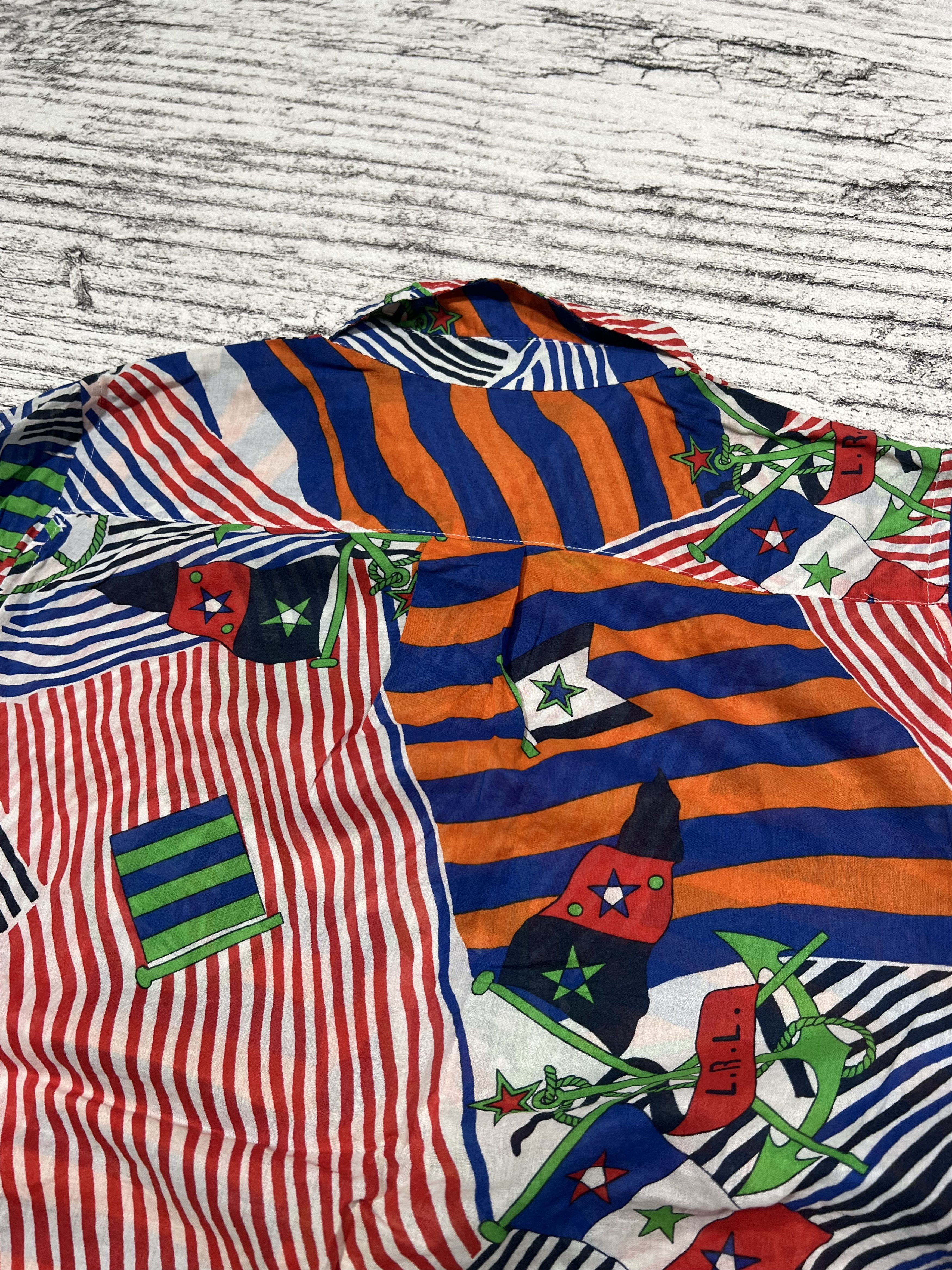 Polo Ralph Lauren 2000s Ralph Lauren All Over Print Longsleeve Pocket Shirt Size US M / EU 48-50 / 2 - 10 Thumbnail