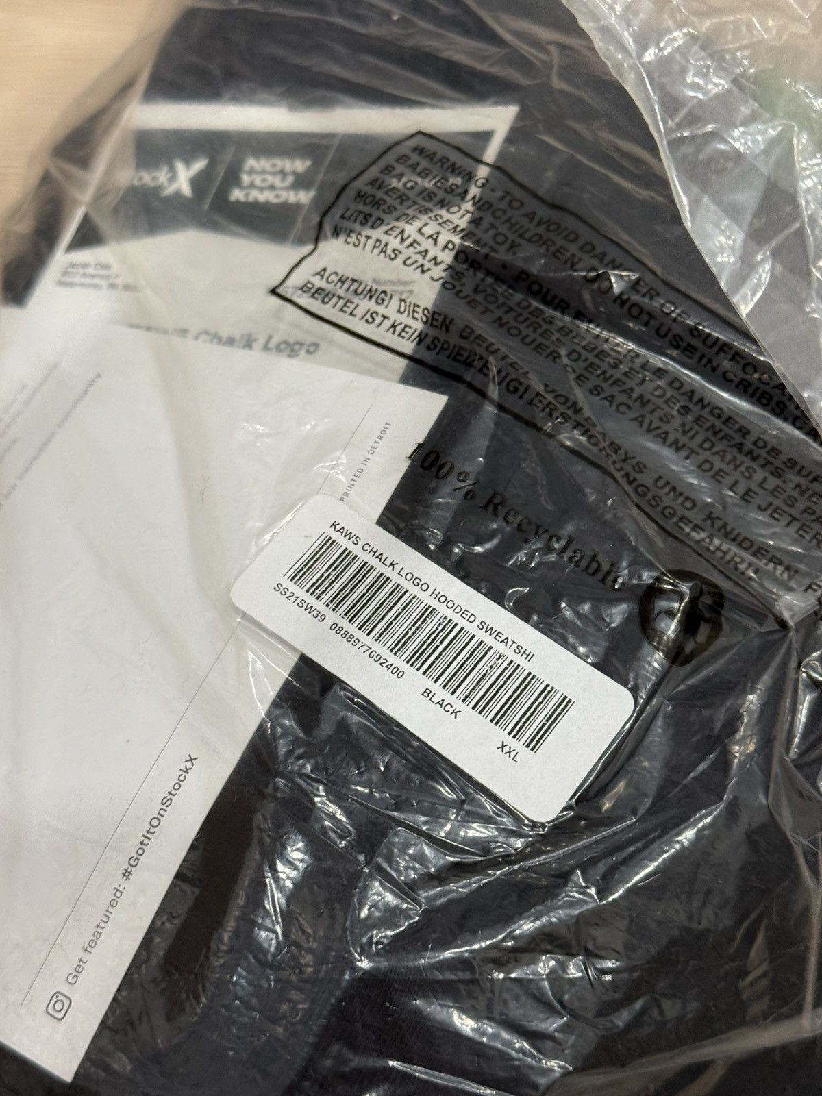 Kaws × Supreme Supreme Kaws Box Logo Hoodie (Chalk Logo Hoodie) Size US XXL / EU 58 / 5 - 5 Thumbnail