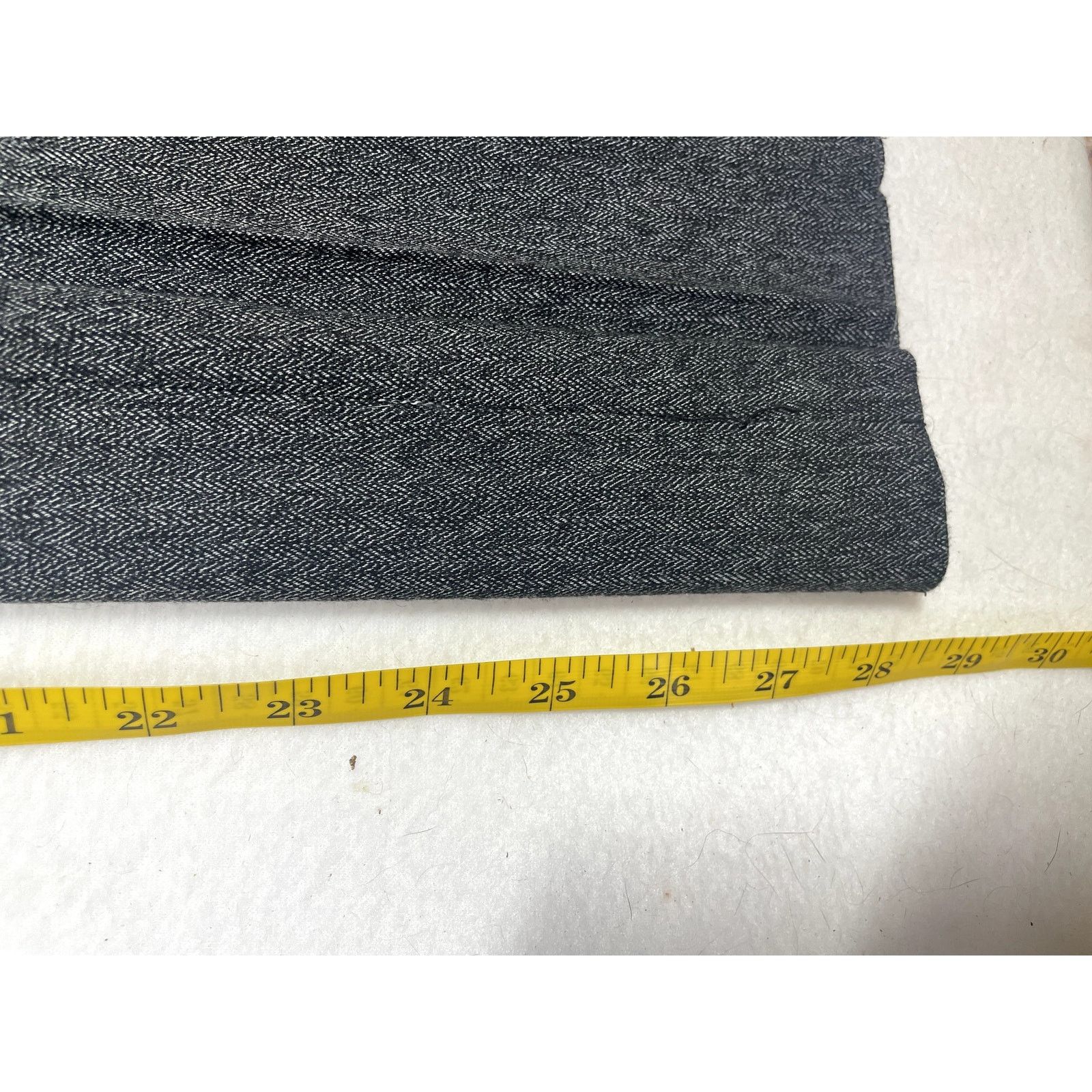 Other Larry Levine Women’s Size 12 Dark Gray Stretch Dress Pants Size 34" / US 12 / IT 48 - 6 Thumbnail