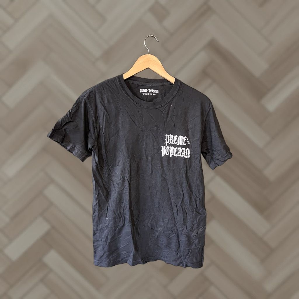 Vintage Preme And Popcaan the Link Up Mens Black Short Sleeve T-Shirt Size M Size US M / EU 48-50 / 2 - 1 Thumbnail