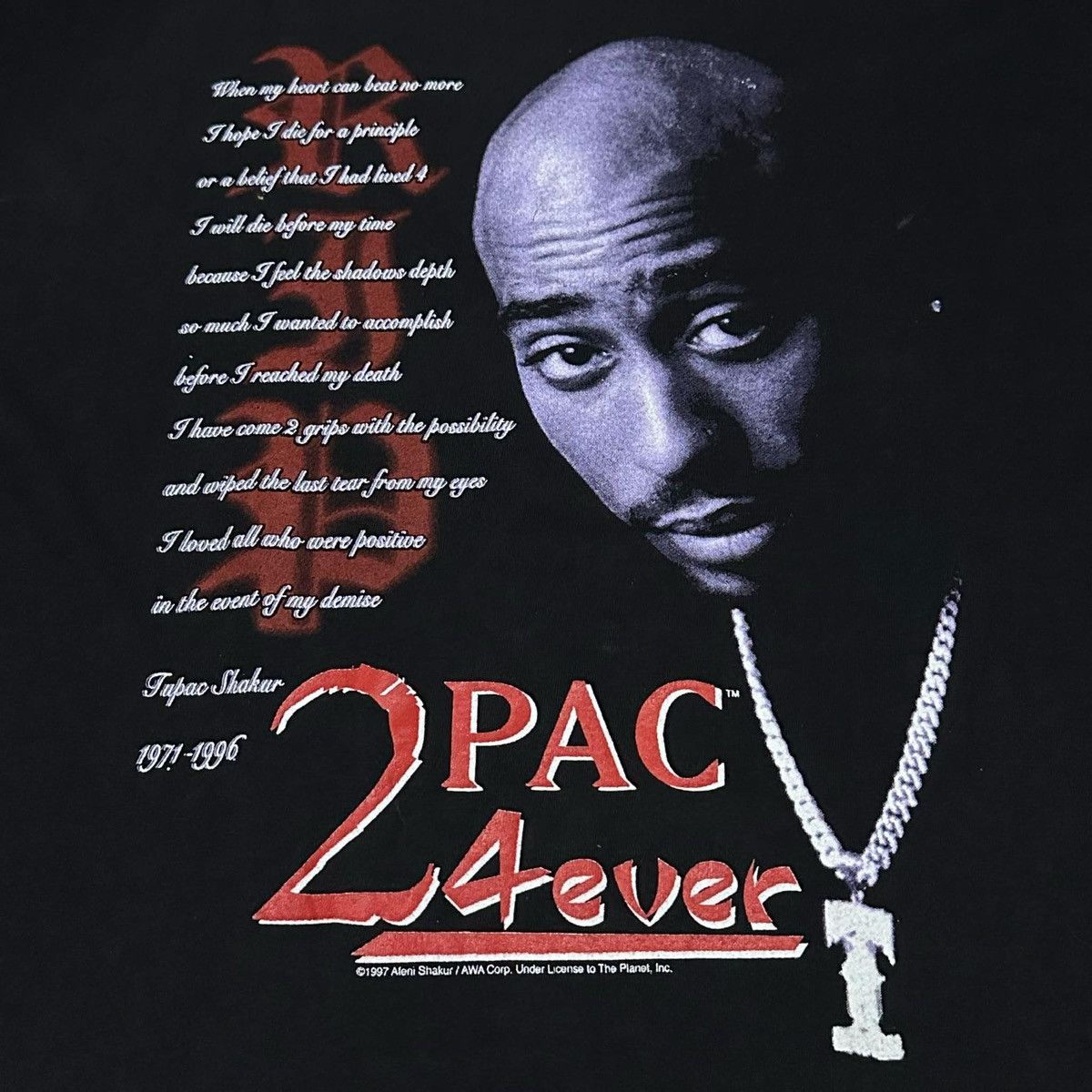 Rap Tees × Vintage Tupac 1997’ Official Size US L / EU 52-54 / 3 - 3 Thumbnail