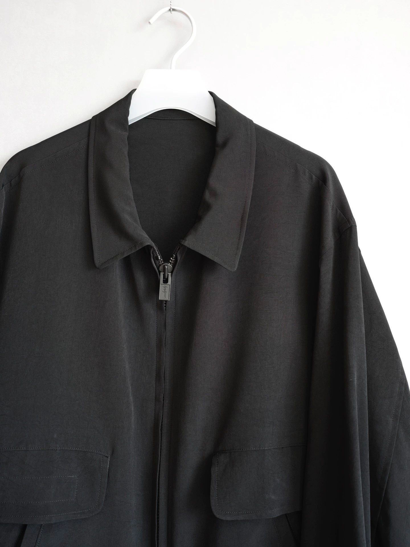 Yohji Yamamoto Yohji Yamamoto 24SS 6.1 Man Zip Triacetate Jacket Size US M / EU 48-50 / 2 - 3 Thumbnail