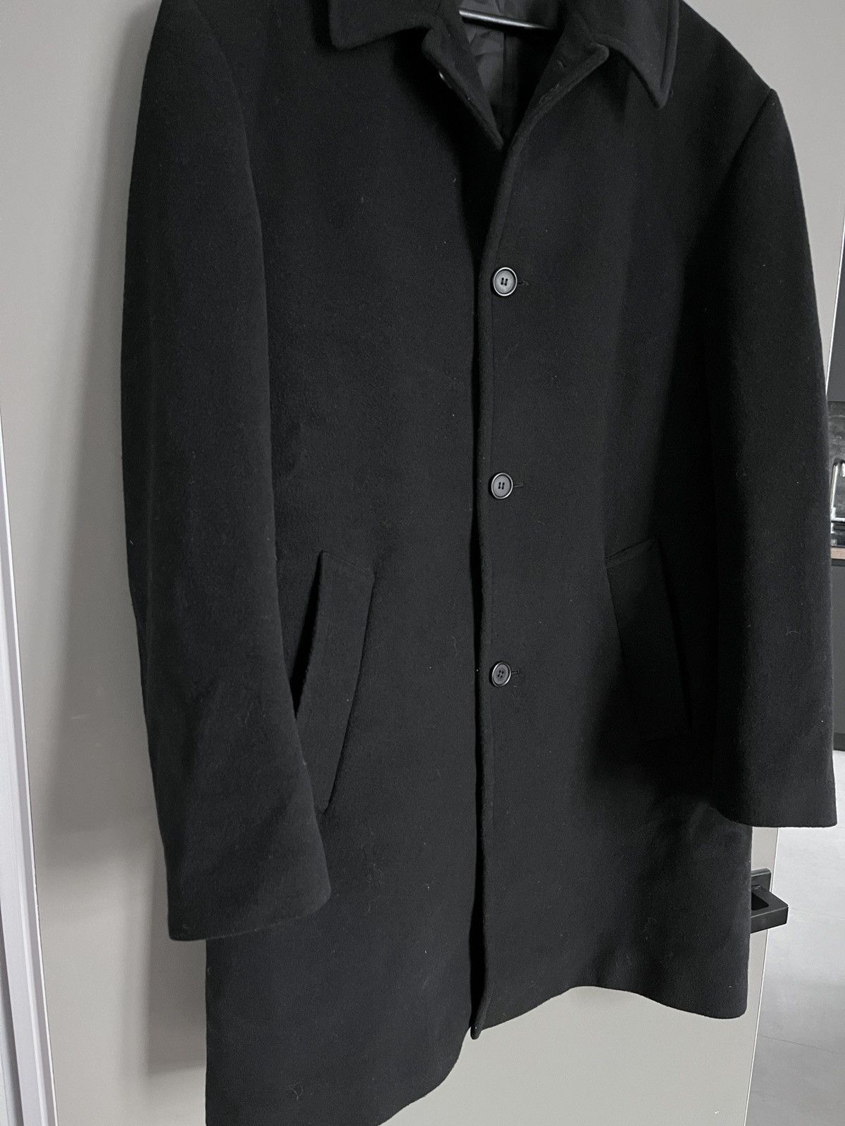 Other Cashmere Vintage Wool Simple Classic Overcoat Size US M / EU 48-50 / 2 - 2 Thumbnail