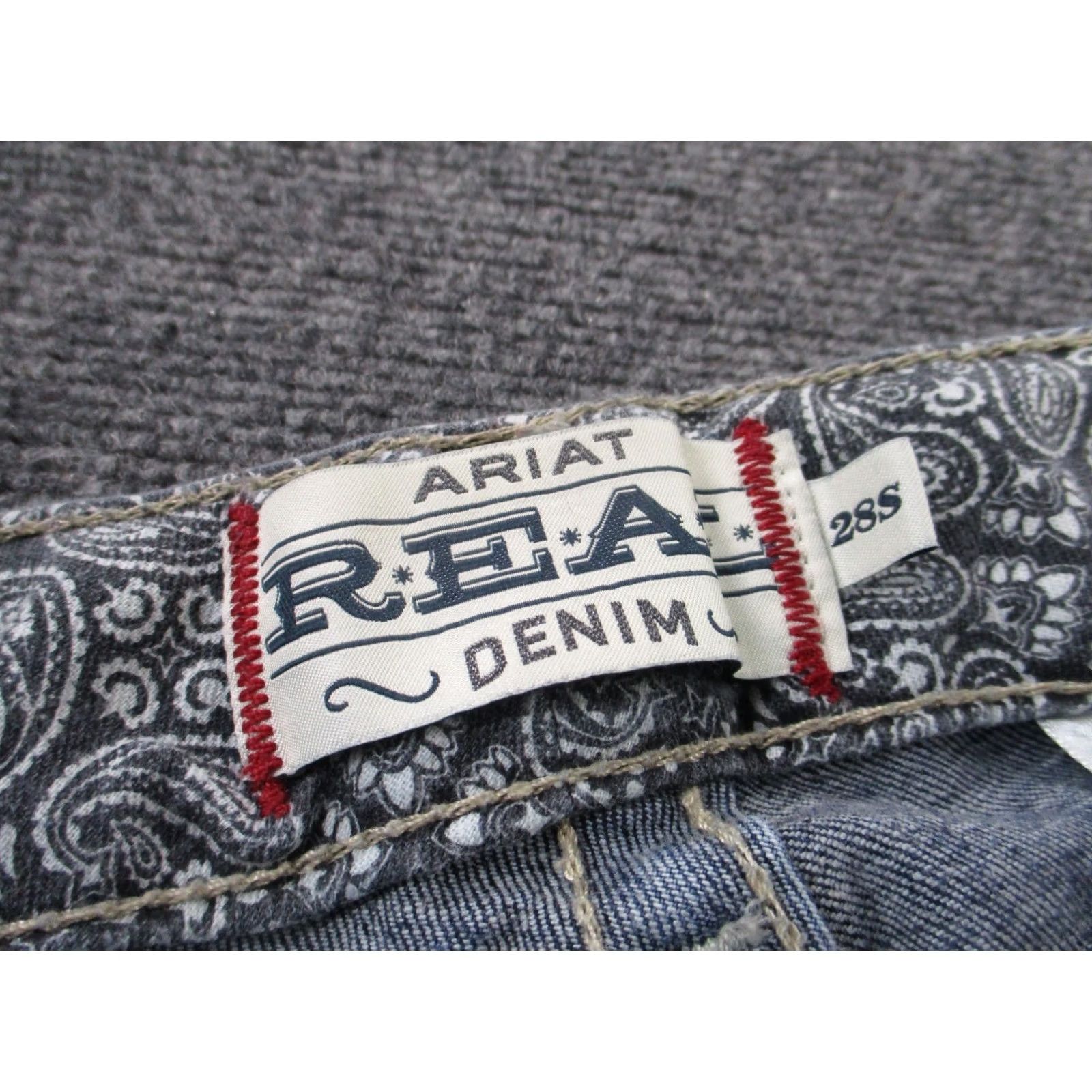 Ariat Ariat Jeans Womens 28 Blue Denim Bootcut Faded Country Work Stretch Western-Regular-Blue-28-Jeans-Pattern: Solid-Brand: Ariat Size 24" / US 00 / IT 34 - 7 Thumbnail
