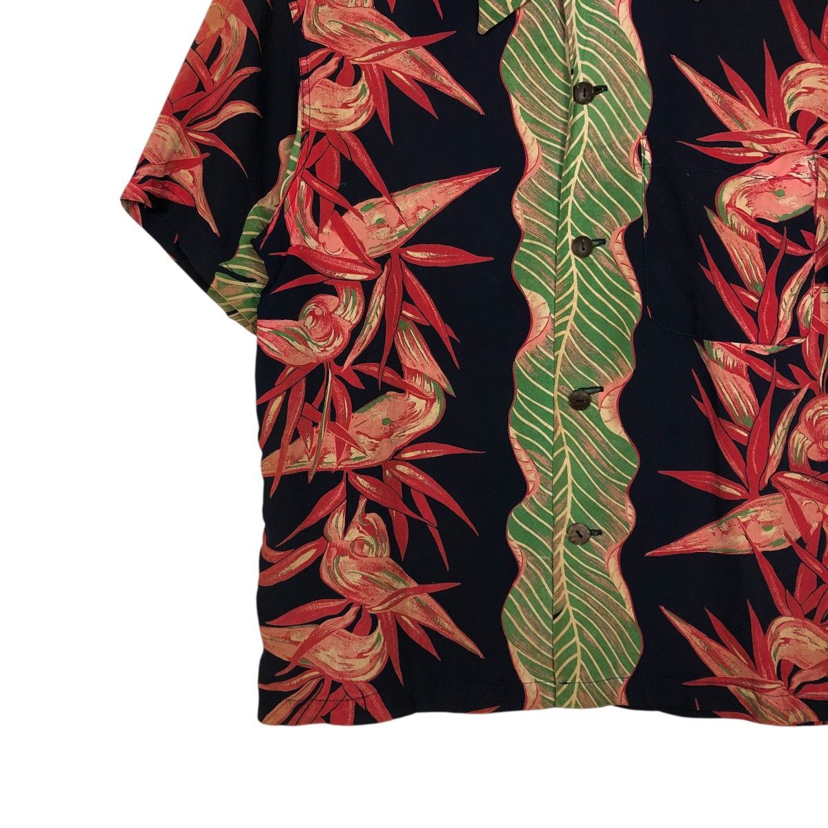 Toyo Enterprises 🔥VINTAGE HAWAIIAN SHIRT BUTTON SUN SURF 100% RAYON Size US XS / EU 42 / 0 - 6 Thumbnail