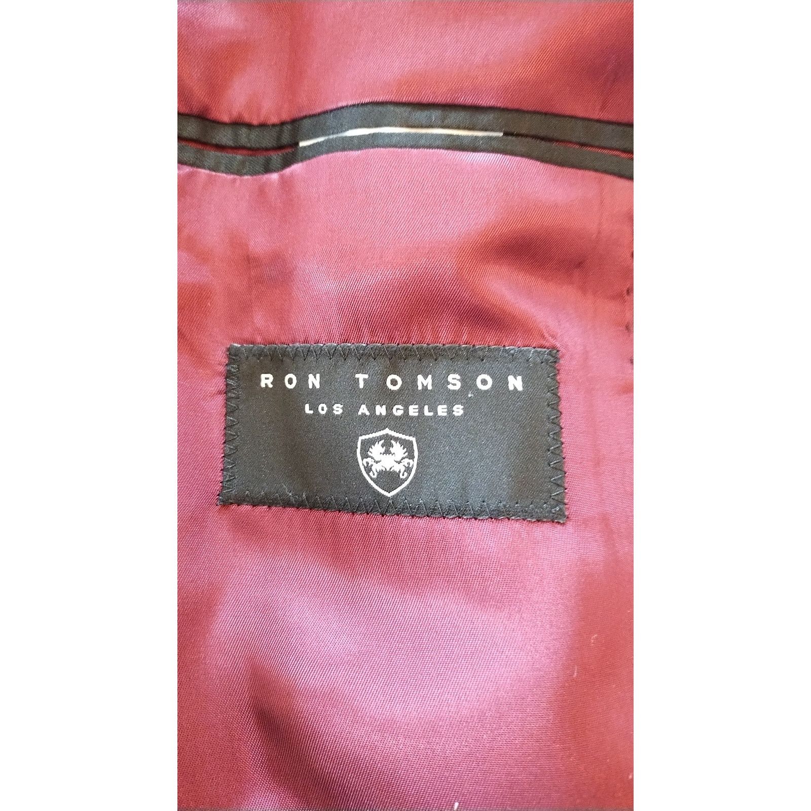 Other Ron Tomson Classic Lapel tuxedo Jacket Red velvet Size US36 Size US S / EU 44-46 / 1 - 9 Thumbnail