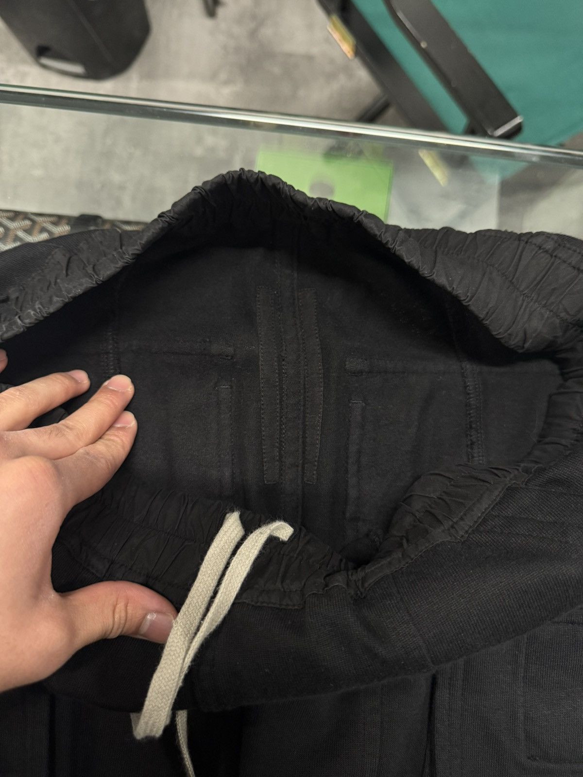 Rick Owens Rick owens cropped creatch cargo sweatpants Size US 30 / EU 46 - 5 Thumbnail