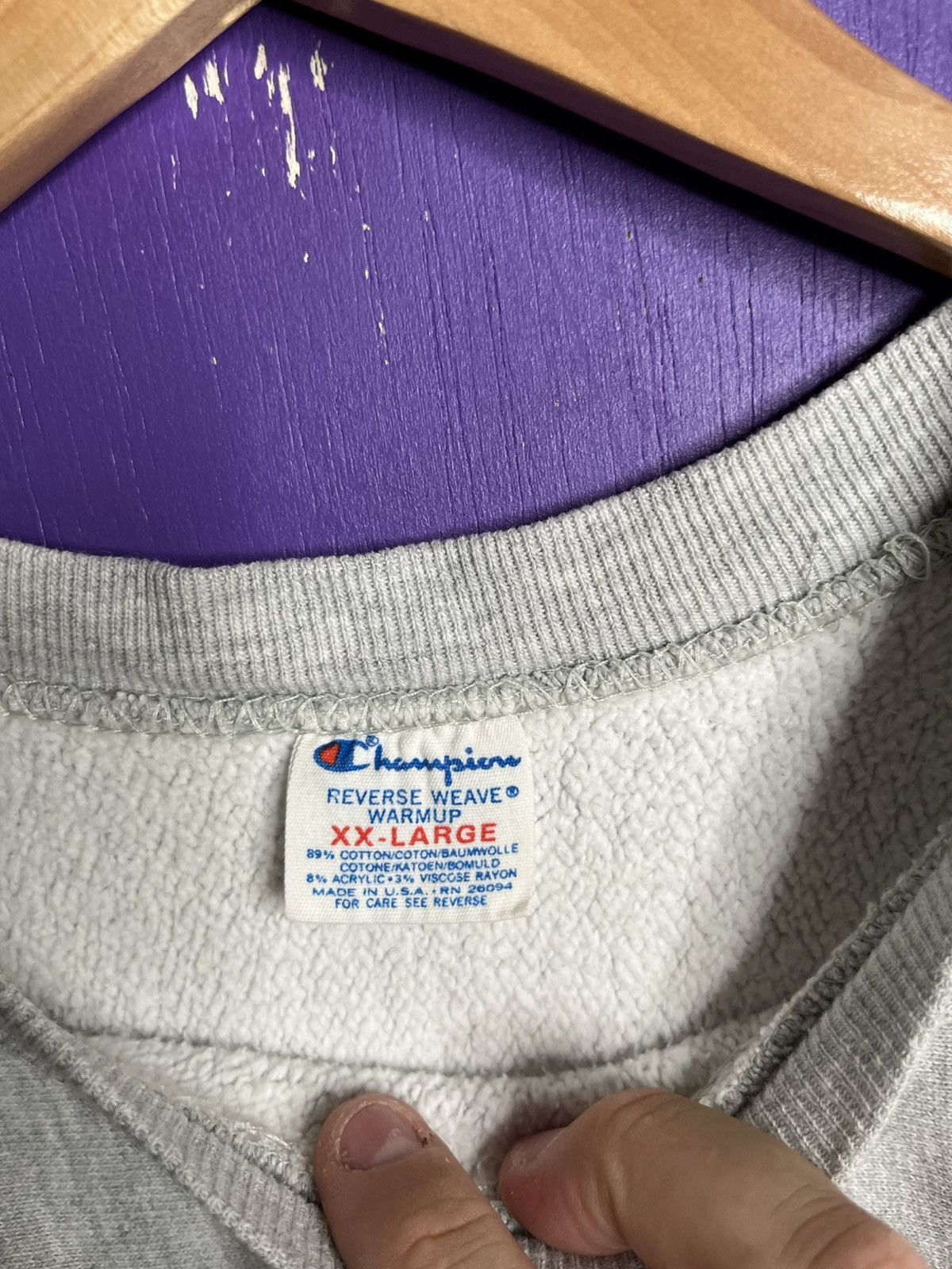 Champion × USA Olympics × Vintage Vintage 80s Champion Olympic training center reverse weave Size US XL / EU 56 / 4 - 4 Thumbnail