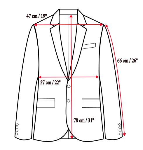 Suitsupply Napoli Single Breasted Wool Blazer Size EU:54; UK:44; US:44R Size 44R - 5 Thumbnail