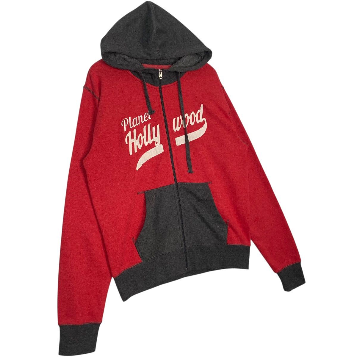 Vintage Vintage Planet Hollywood Fullzip Sweater Red Size M Size US M / EU 48-50 / 2 - 3 Thumbnail
