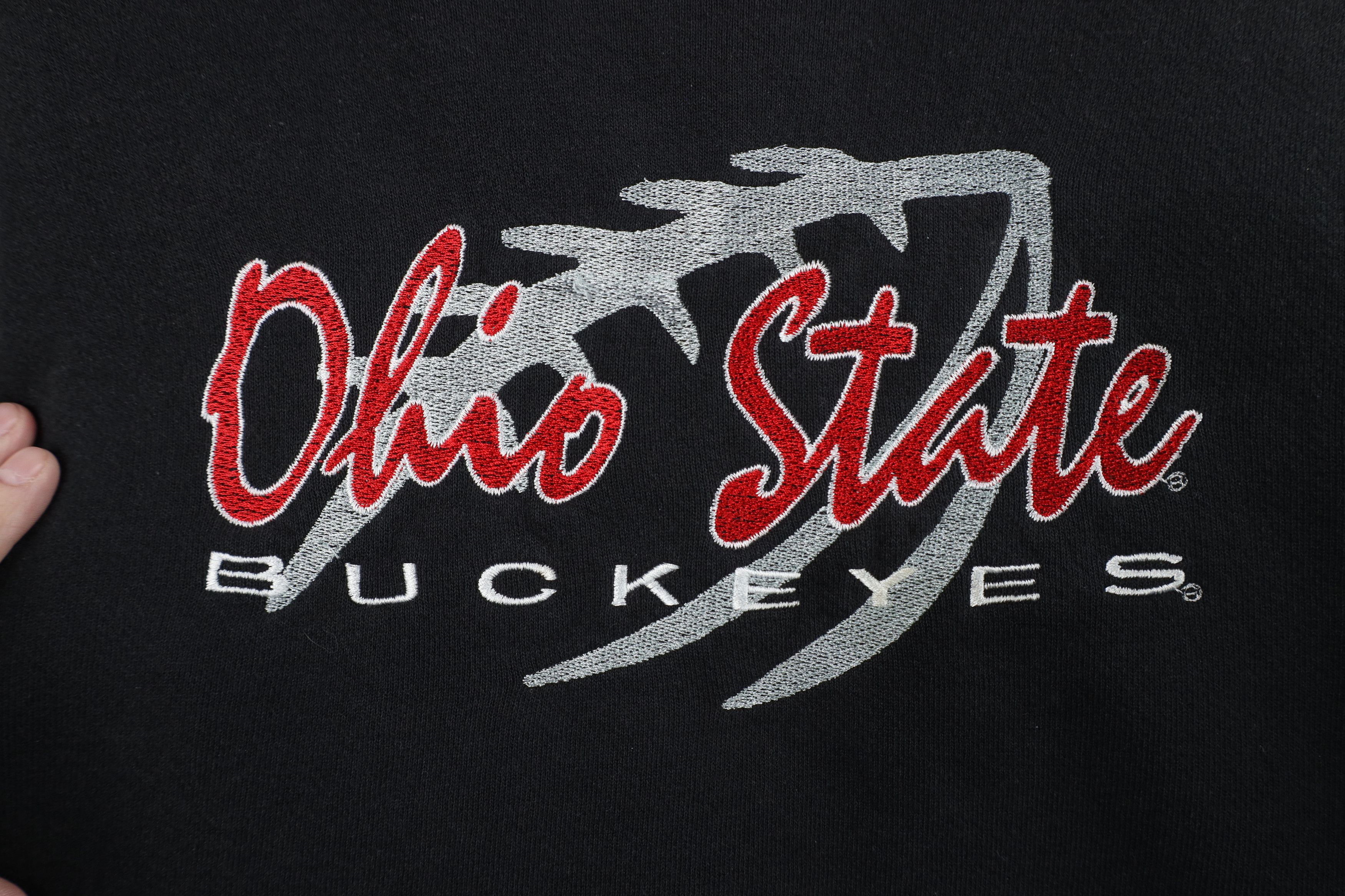 Vintage Vintage 90s Ohio State University Football Sweatshirt USA Size US L / EU 52-54 / 3 - 4 Thumbnail