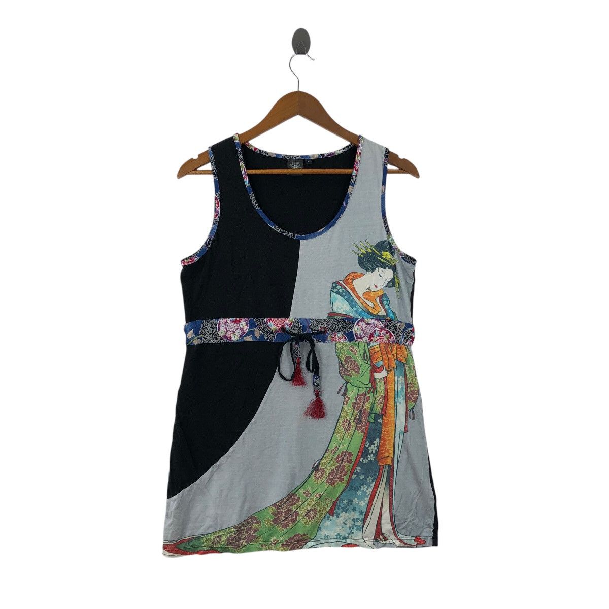 Japanese Brand Japanese Traditional ART GEISHA Illustration Vintage Design Size M / US 6-8 / IT 42-44 - 1 Thumbnail