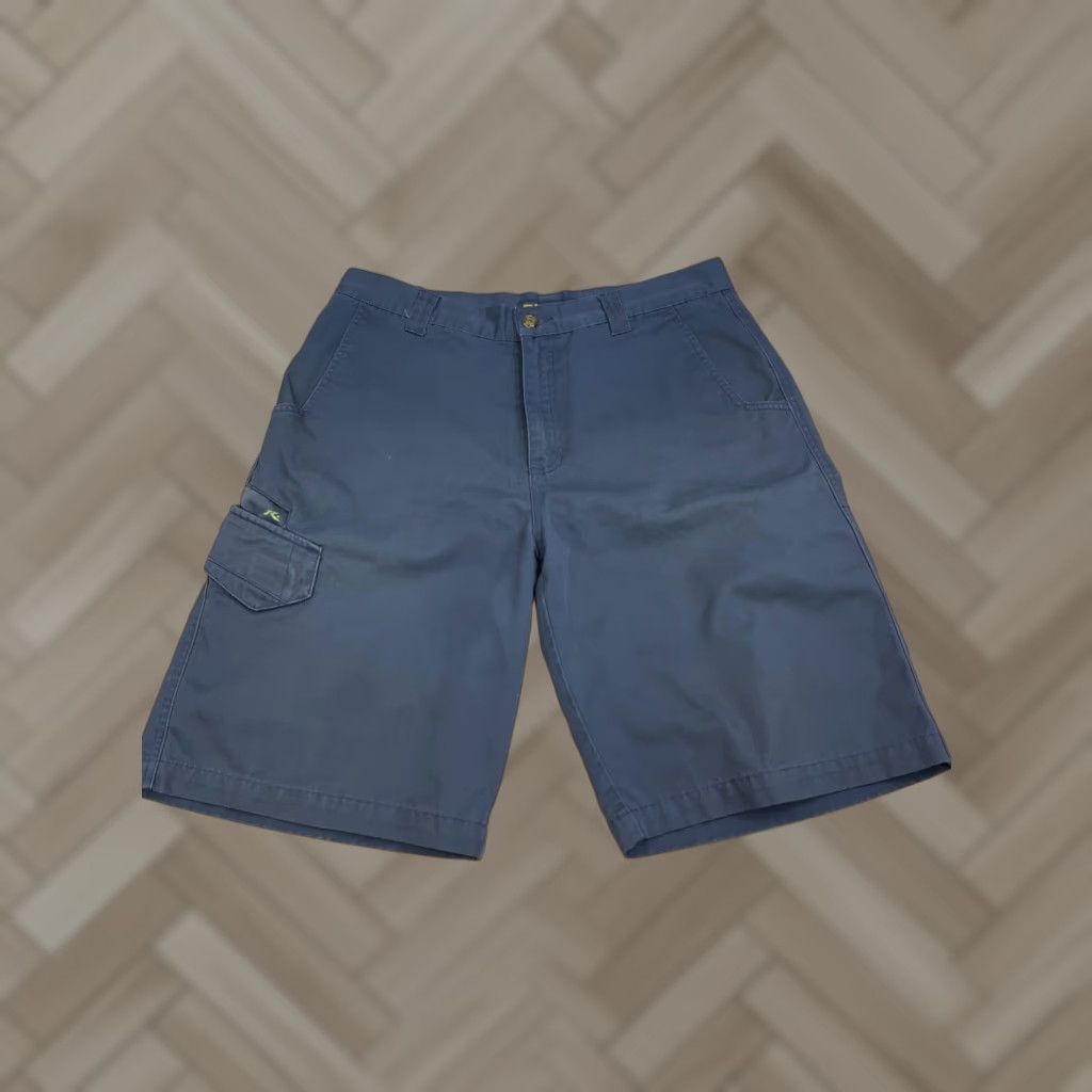 Rusty VINTAGE Rusty Cargo Shorts Men 33 Gray Cargo Short(s) Regular 33 in Gray Summer Casual Surf Skate 13017 Mens Size US 33 - 1 Thumbnail