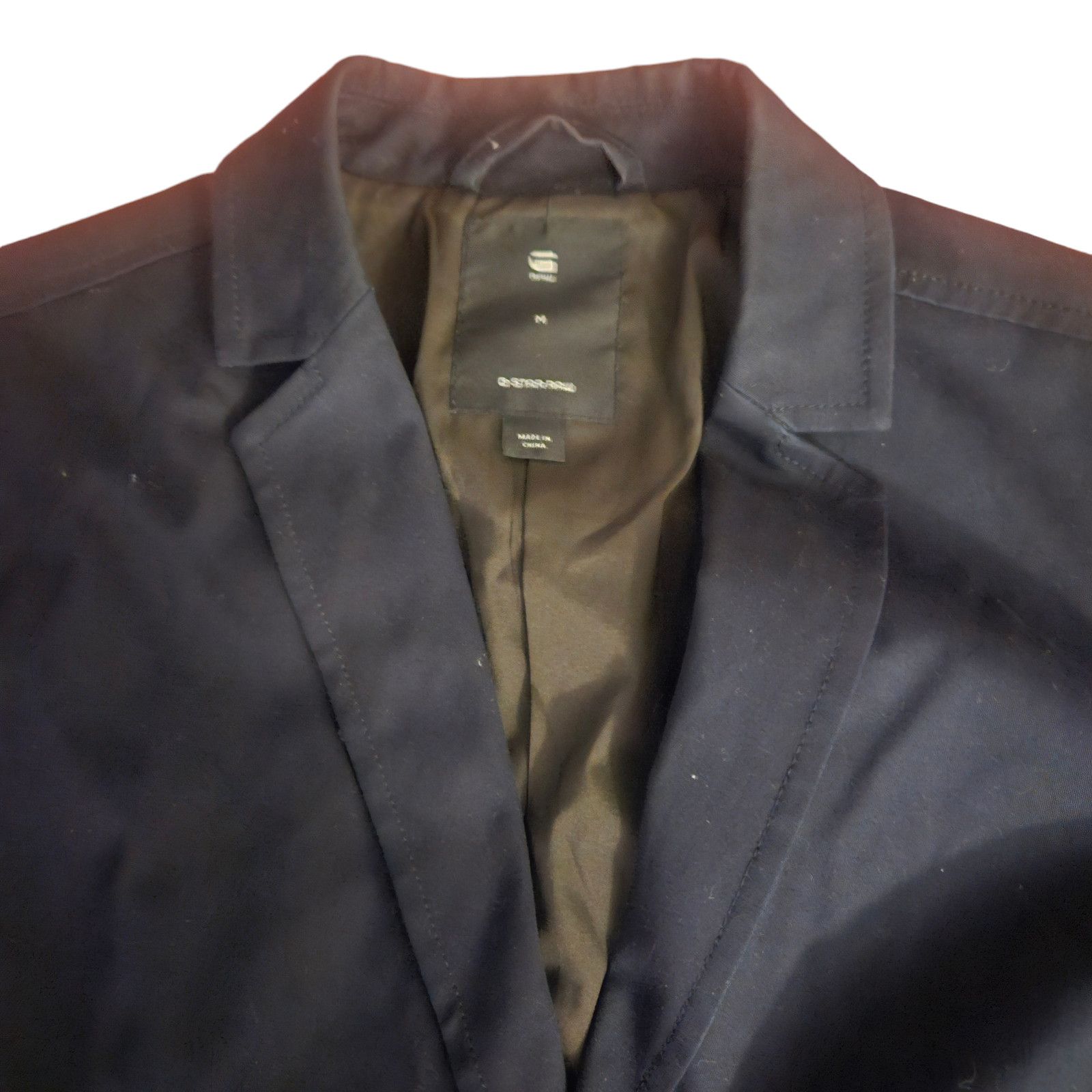 G-Star G-Star Raw Blazer Jacket Long Sleeve Men's Navy Size Medium Size US XXS / EU 40 - 2 Thumbnail