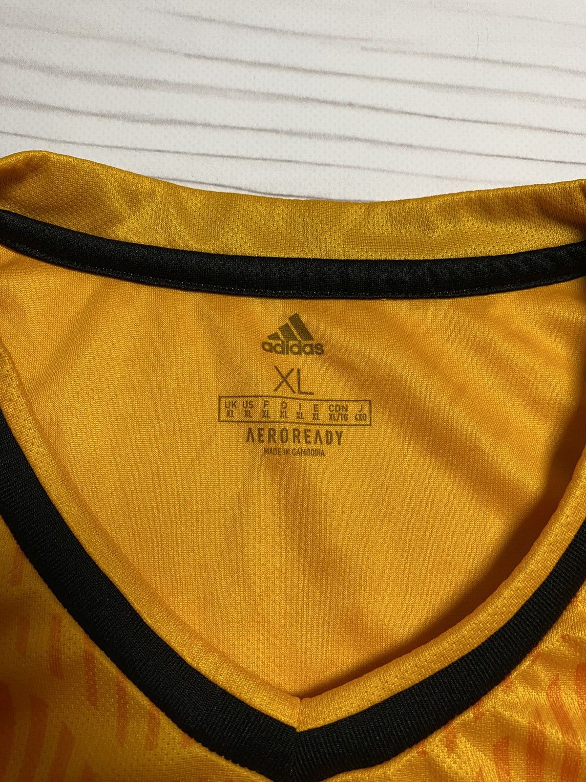 Adidas Adidas Wolverhampton Wanderers 2020/21 home soccer jersey Size US XL / EU 56 / 4 - 3 Thumbnail