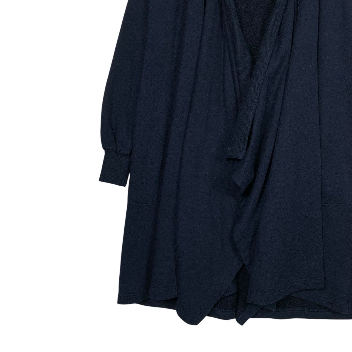 Zucca Zucca Buttonless Hooded Overcoat Size M / US 6-8 / IT 42-44 - 4 Thumbnail