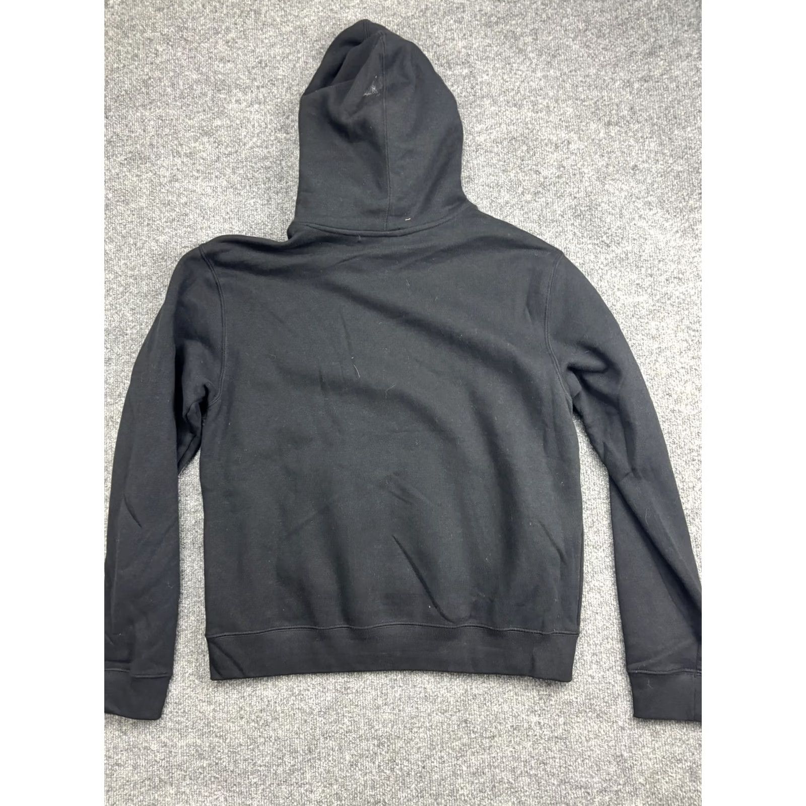 Adidas Adidas Hoodie Mens M Black Pullover Fleece Sweatshirt Trefoil Graphic Logo Size US M / EU 48-50 / 2 - 8 Thumbnail